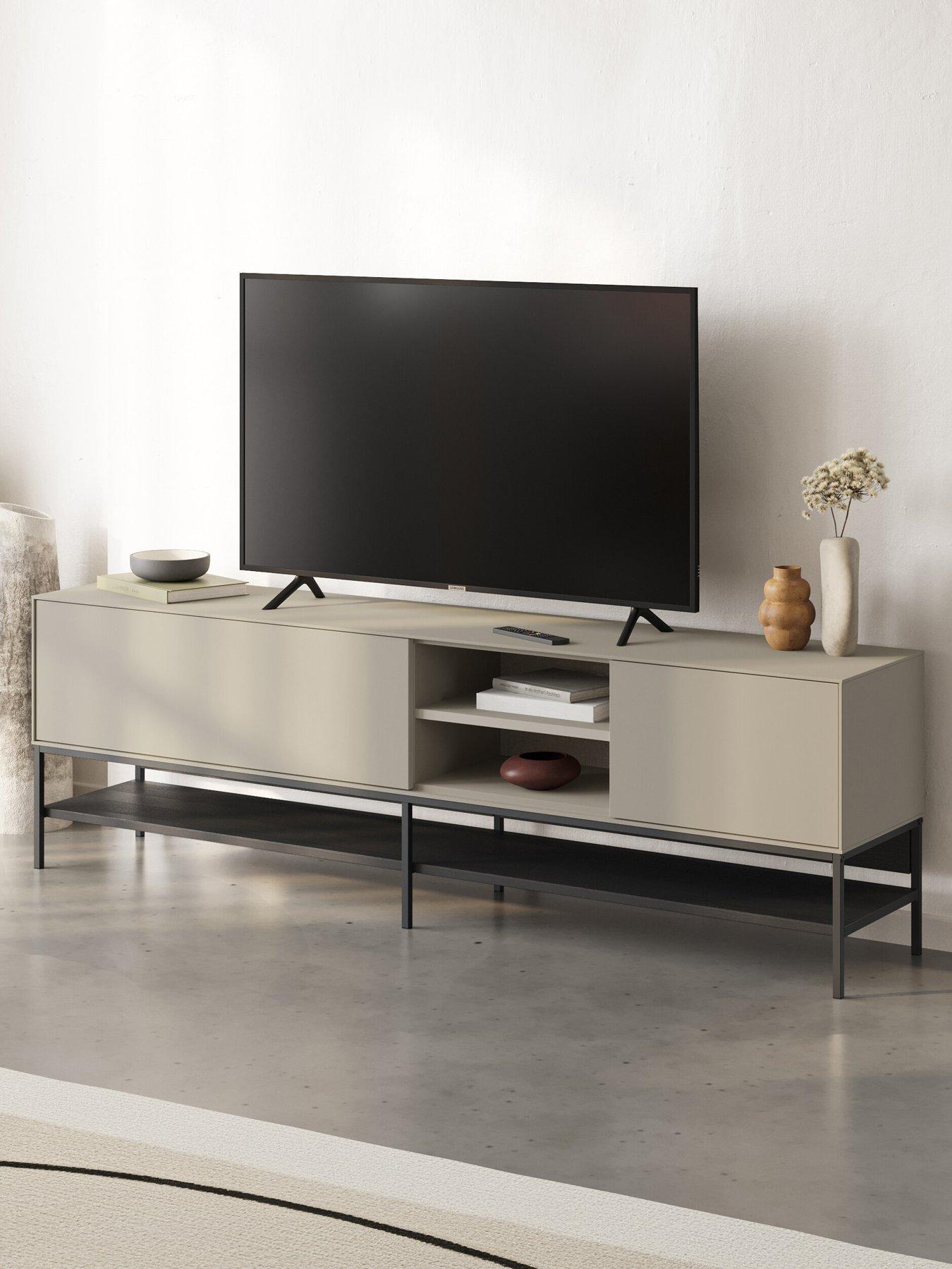  image of decortie-amira-large-tv-unit-sandstone