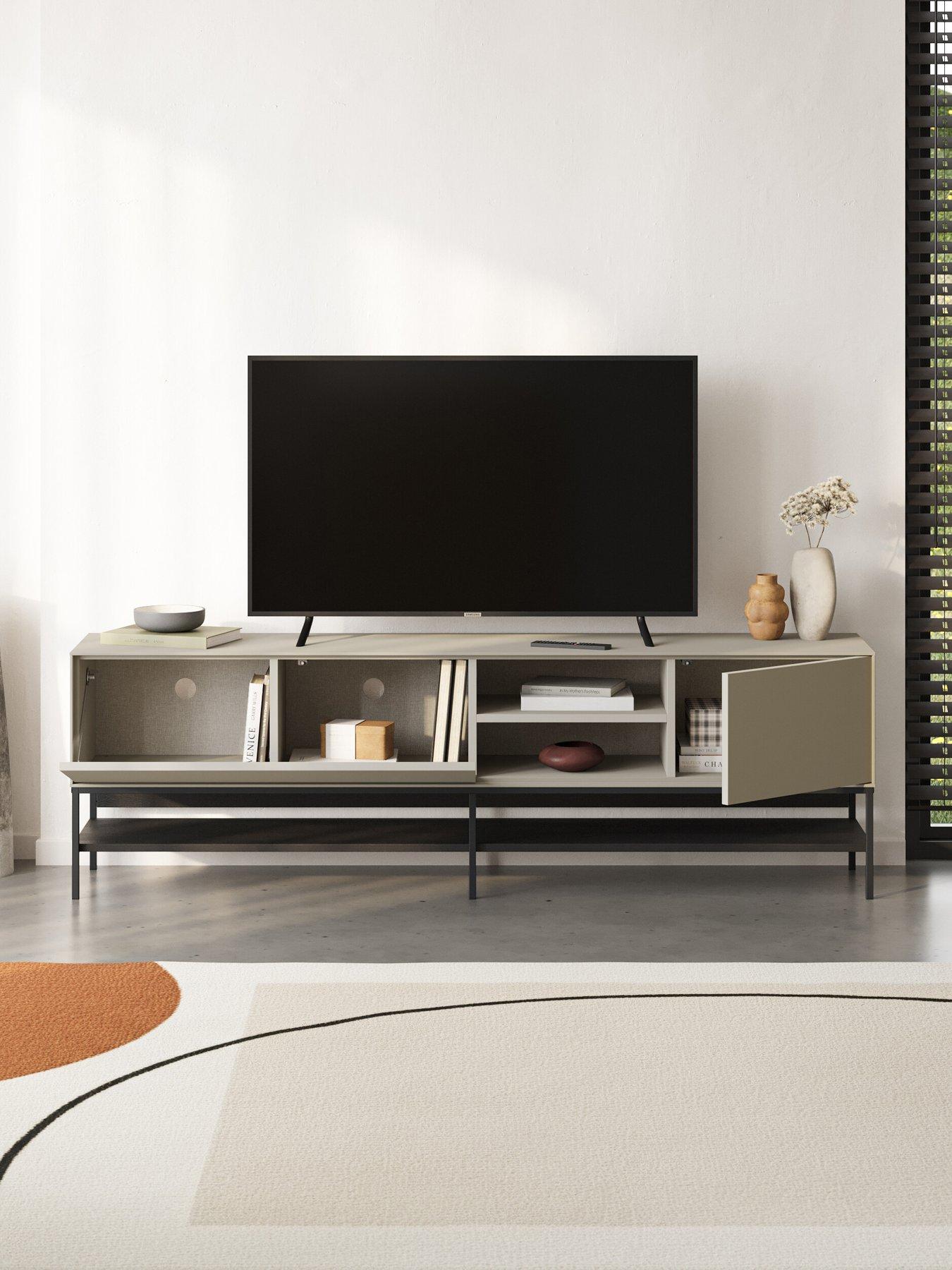  image of decortie-amira-large-tv-unit-sandstone