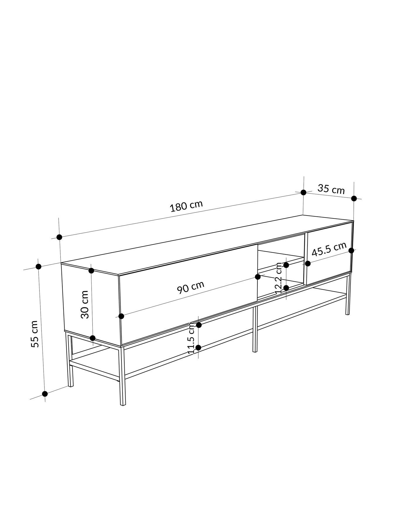  image of decortie-amira-large-tv-unit-sandstone