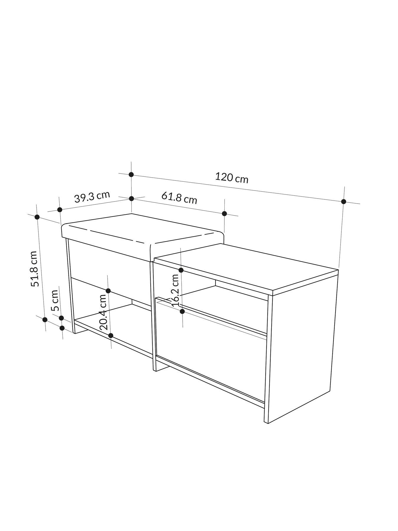  image of decortie-filux-shoe-storage-bench