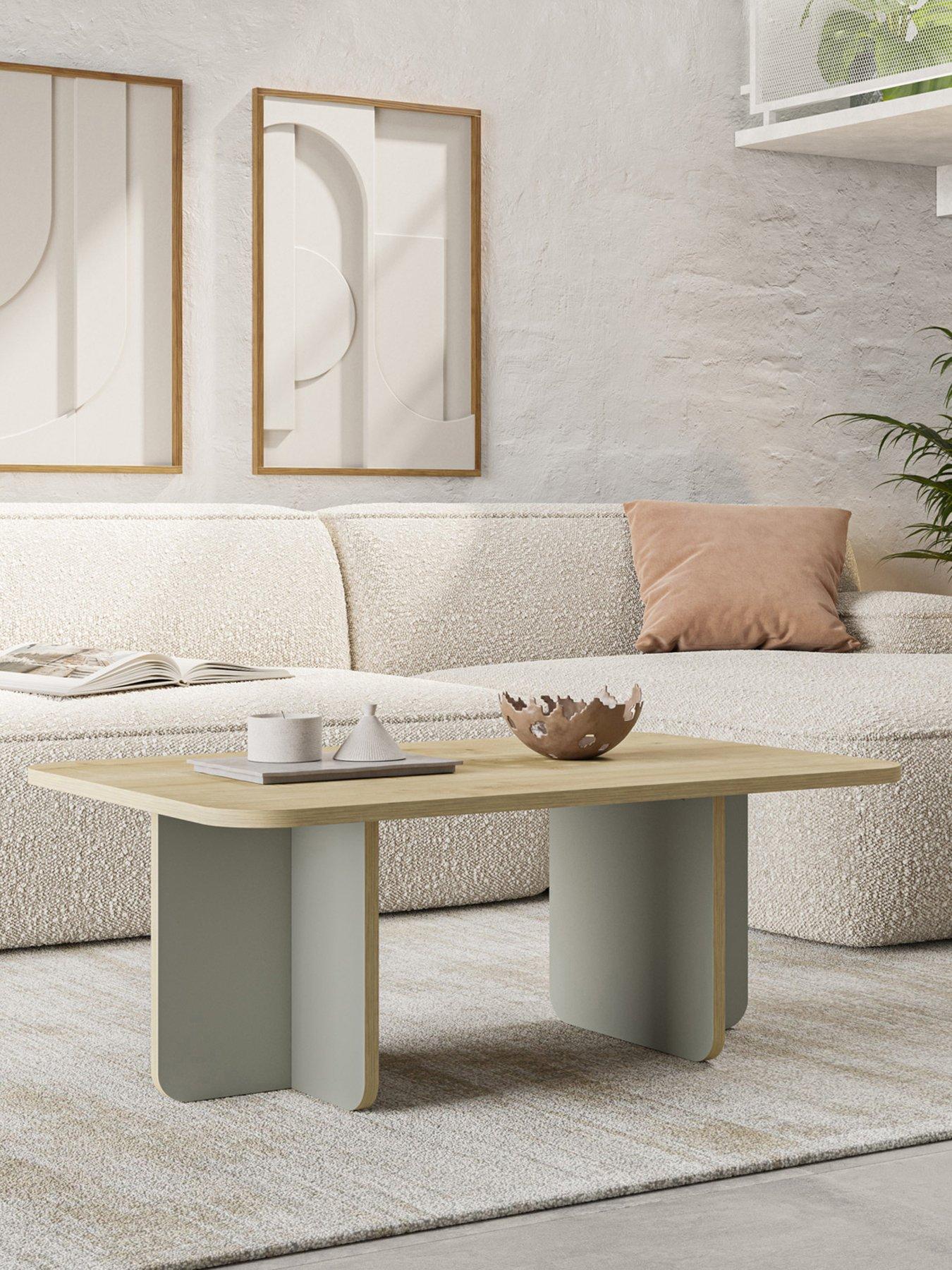 front image of decortie-hillary-coffee-table-oak-green