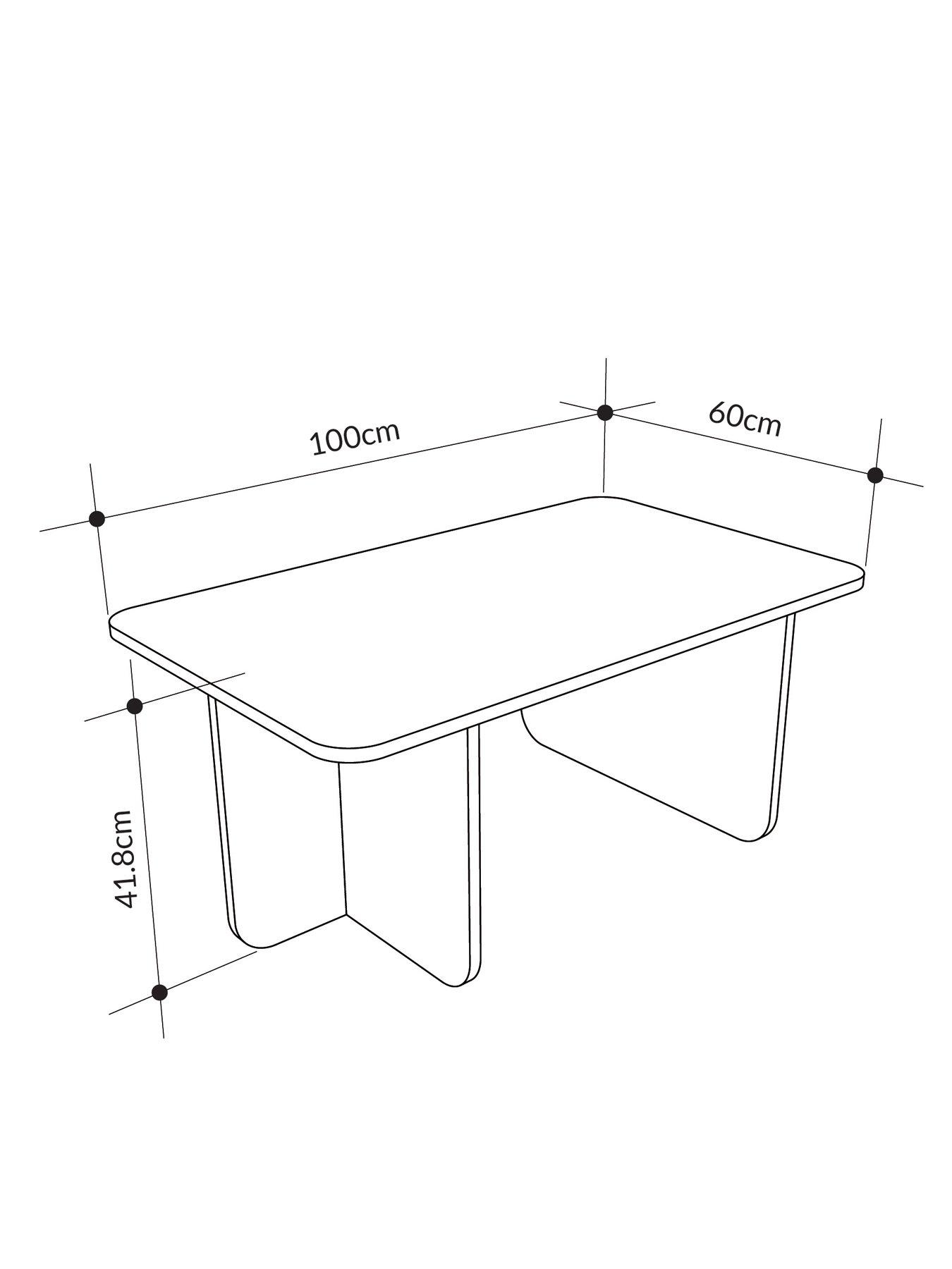  image of decortie-hillary-coffee-table-oak-green