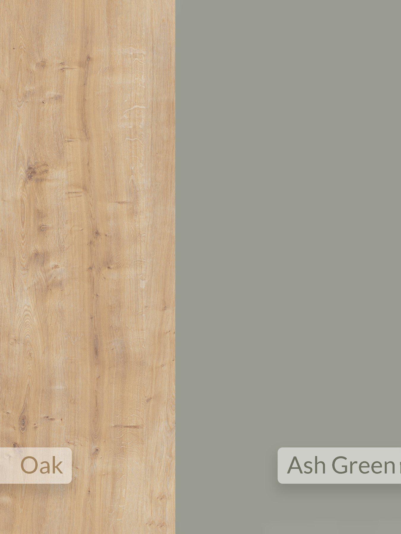  image of decortie-hillary-round-coffee-table-oak-green