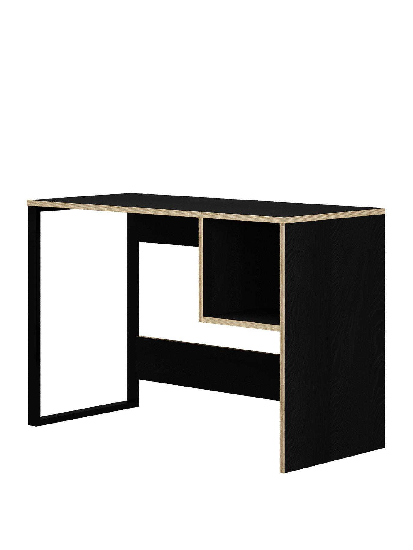 stillFront image of decortie-model-desk-black