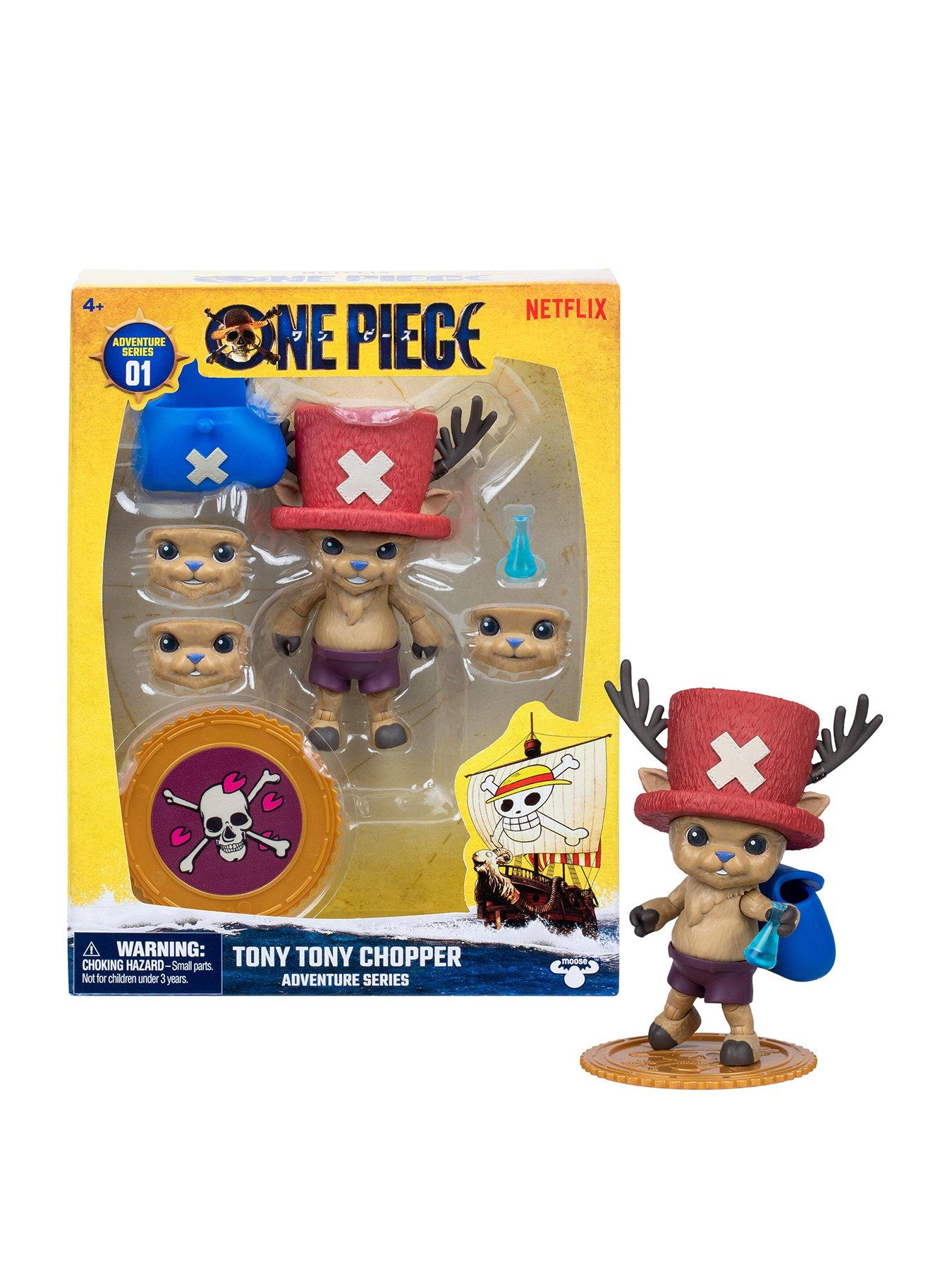 One Piece TONY TONY CHOPPER ACTION FIGURE WITH 6 ACCESSORIES