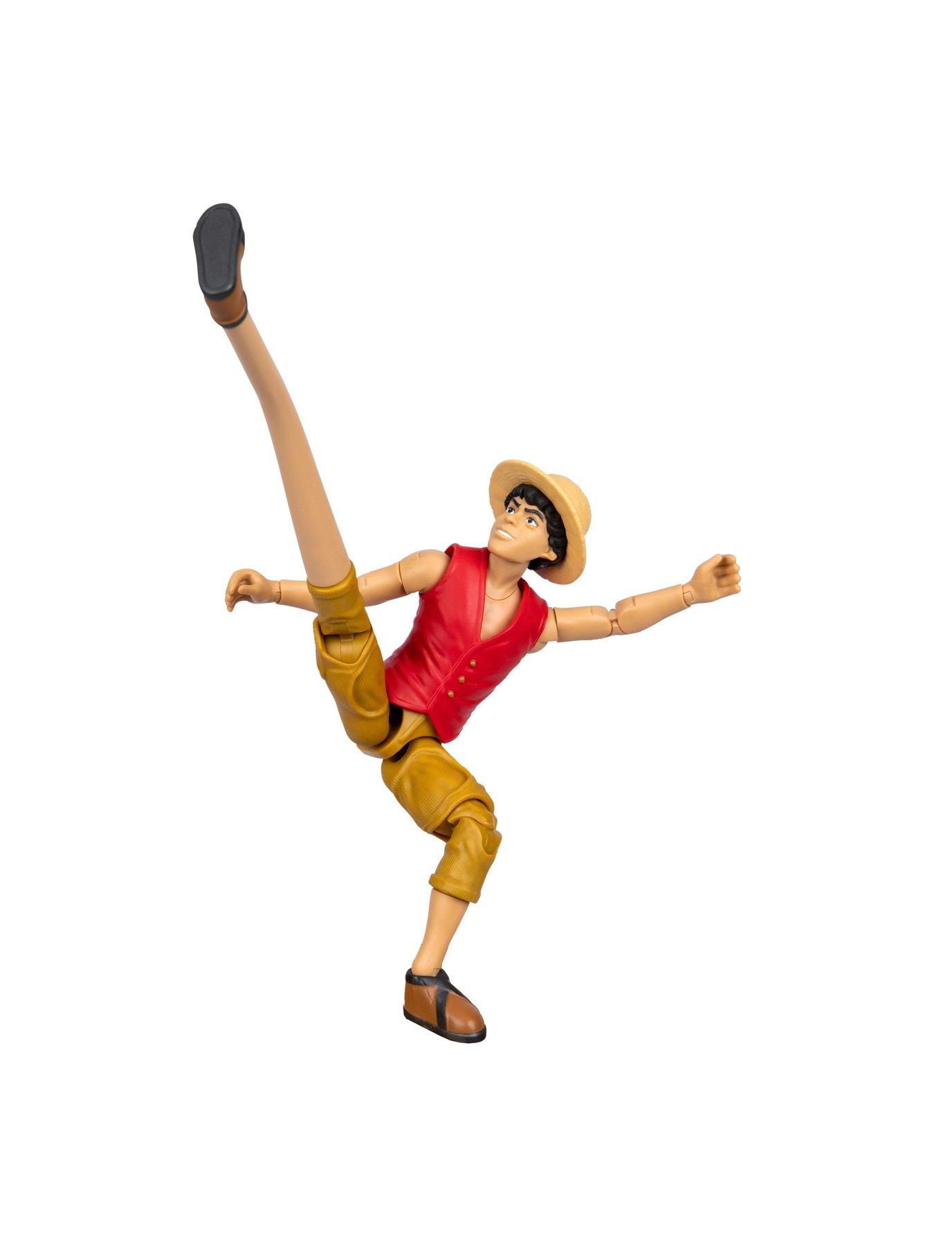  image of one-piece-monkey-d-luffy-action-figure-with-6-accessories