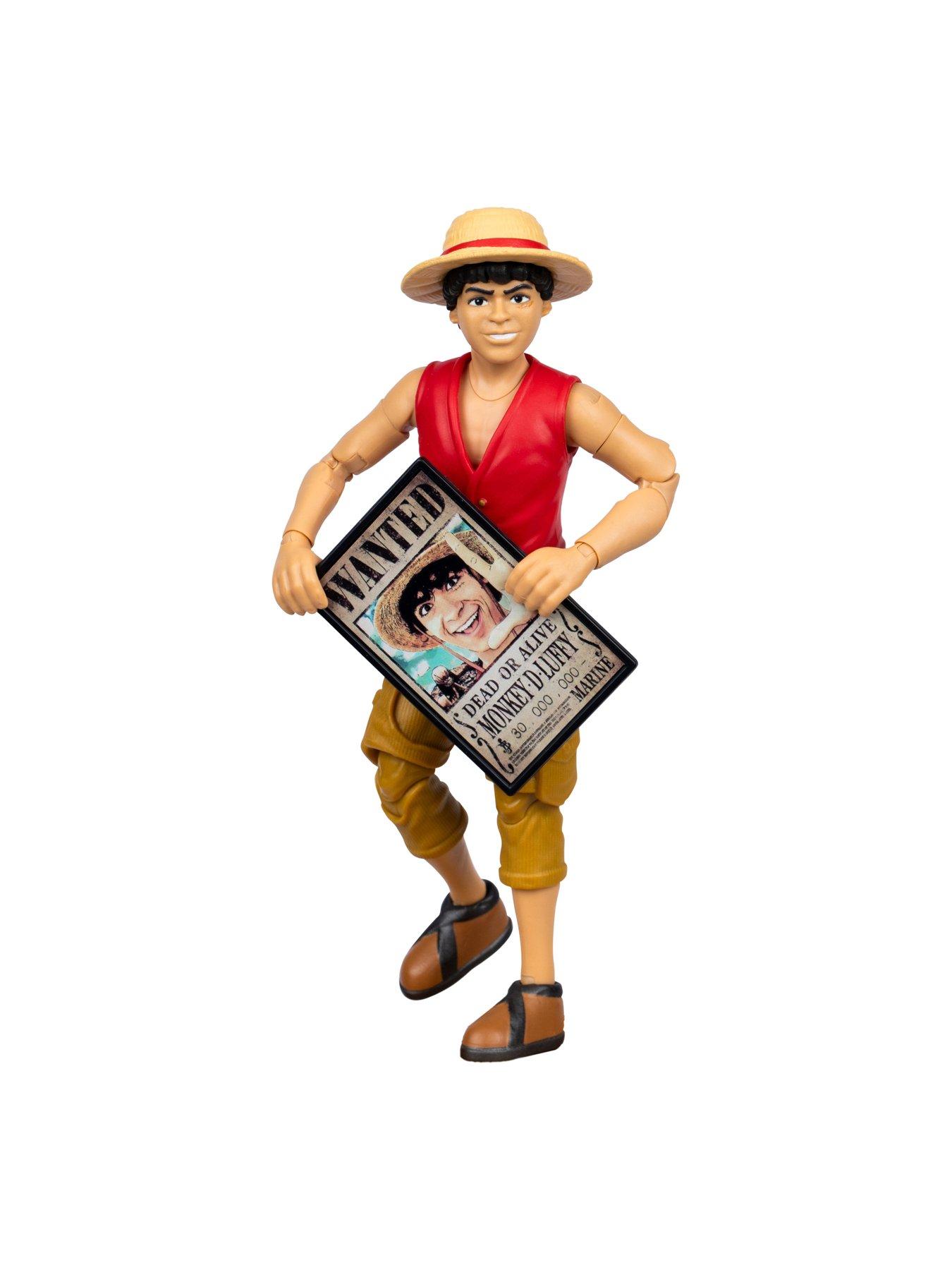  image of one-piece-monkey-d-luffy-action-figure-with-6-accessories