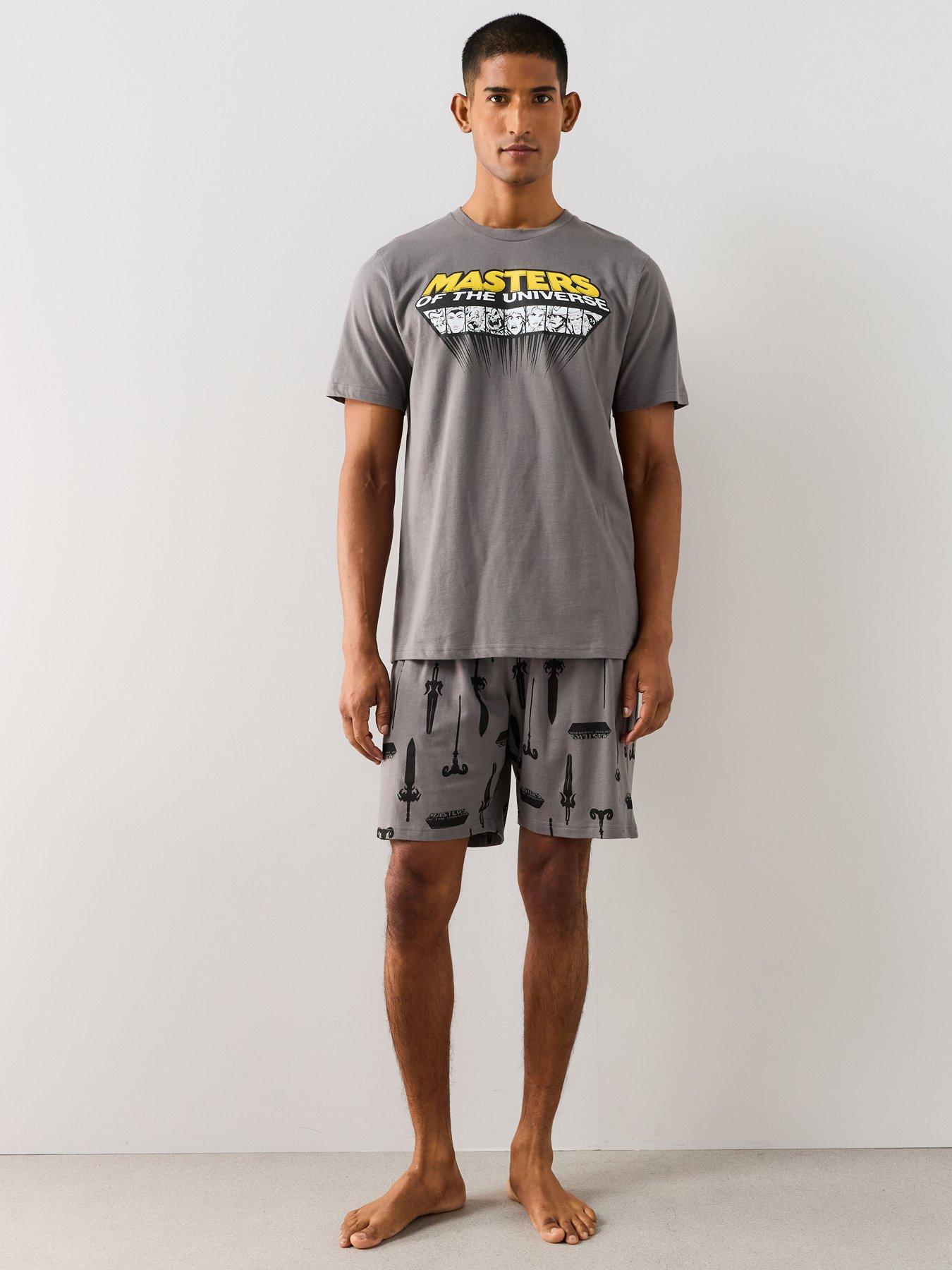 Image 3 of 6 of The Very Collection Master Of Universe Short Pyjama Set - Grey