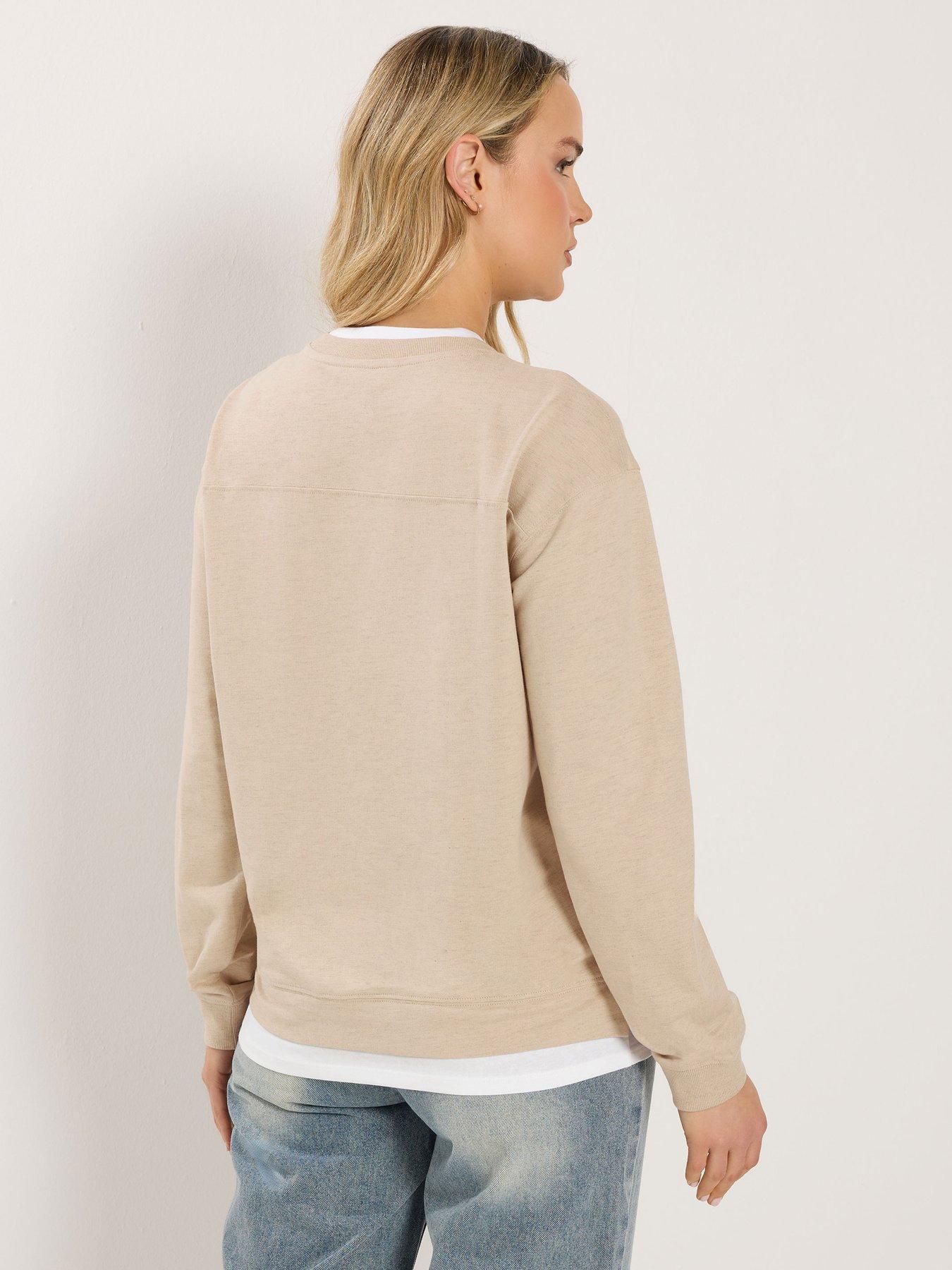 Image 2 of 5 of Long Tall Sally Faux Layer Top - Cream