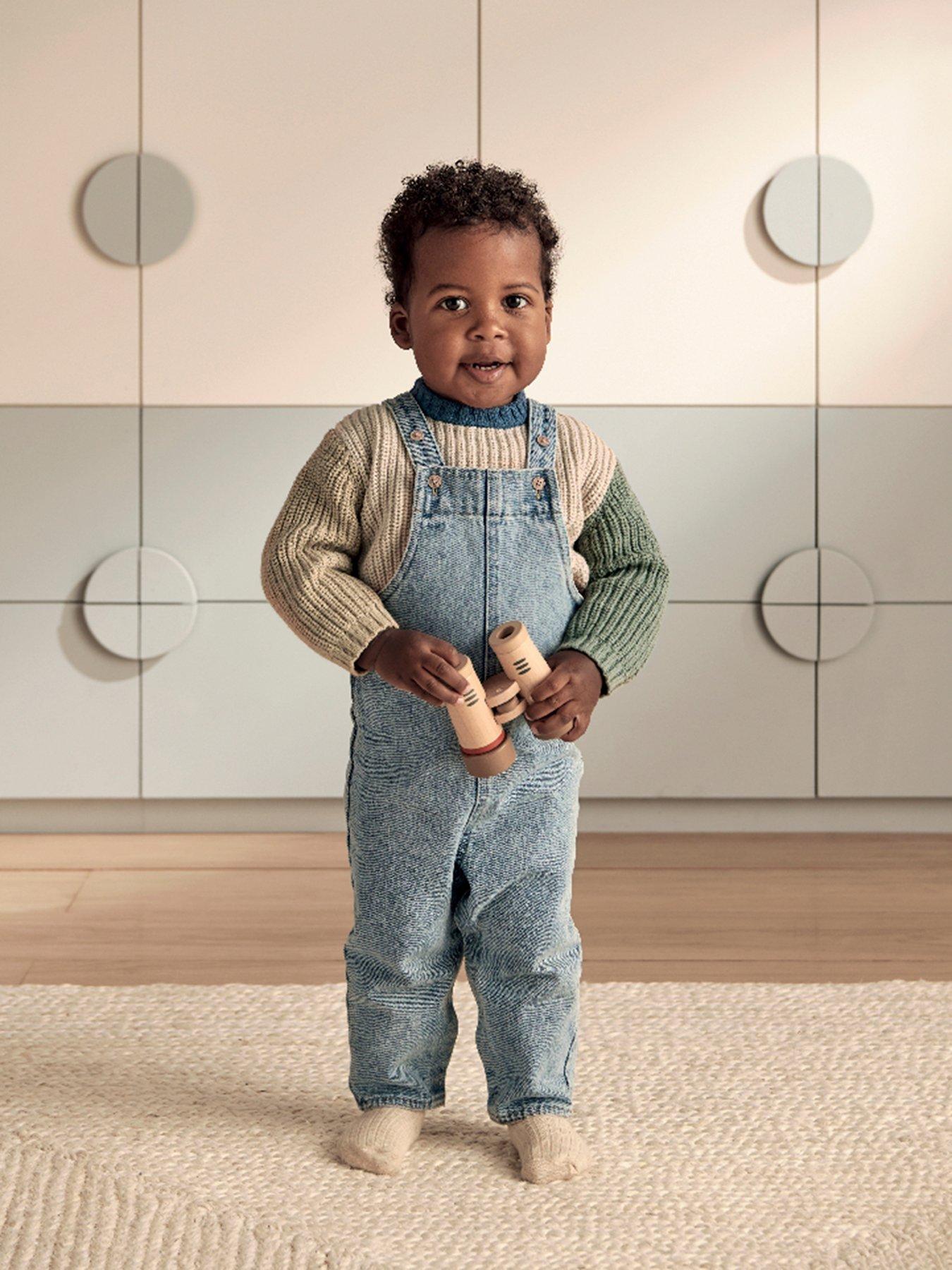 Mamas & Papas Baby Boys Colour Block Jumper - Multi