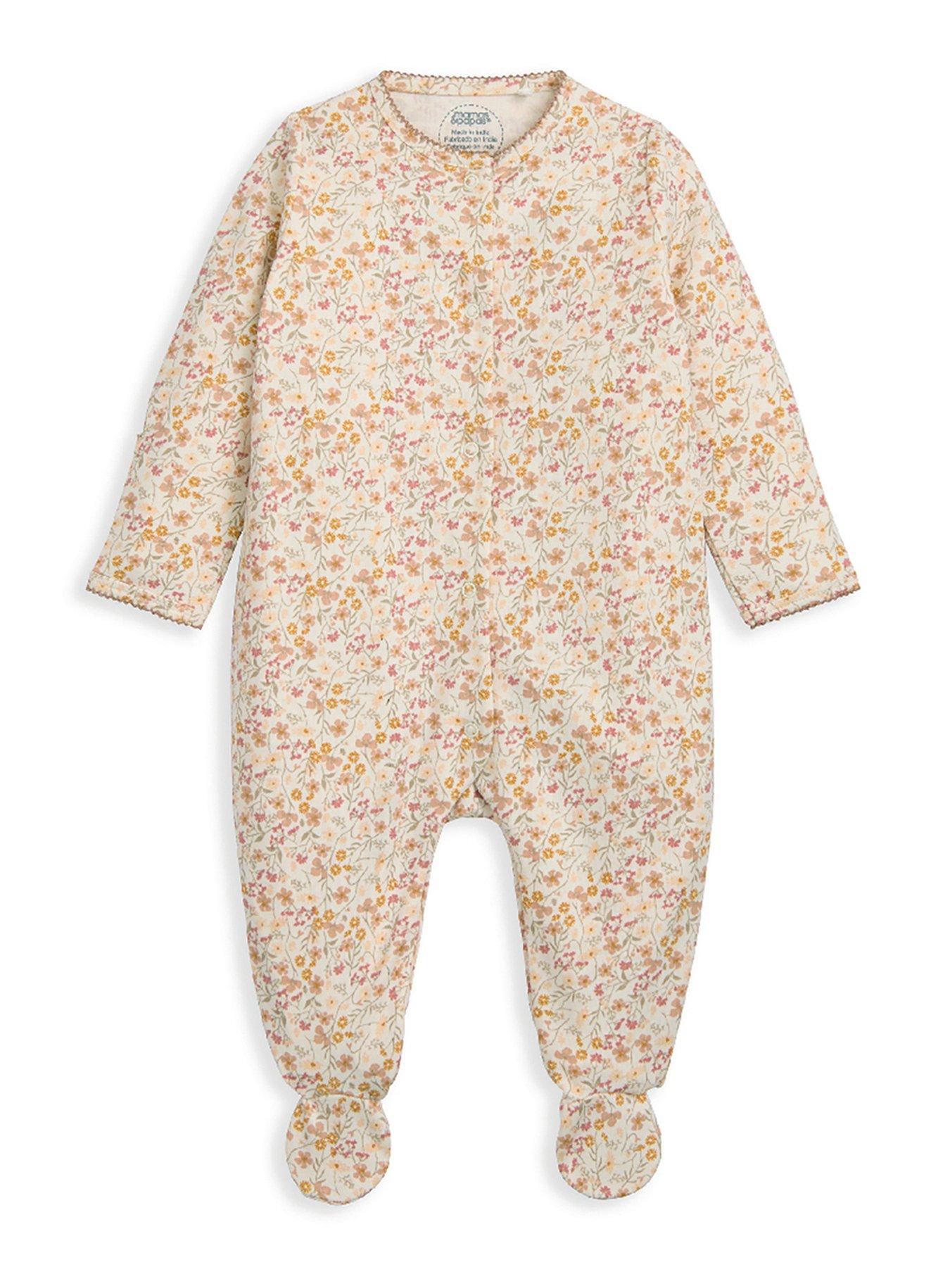 Image 4 of 6 of Mamas & Papas Baby Girls 5 Piece Welcome To The World Clothing Set - Pink
