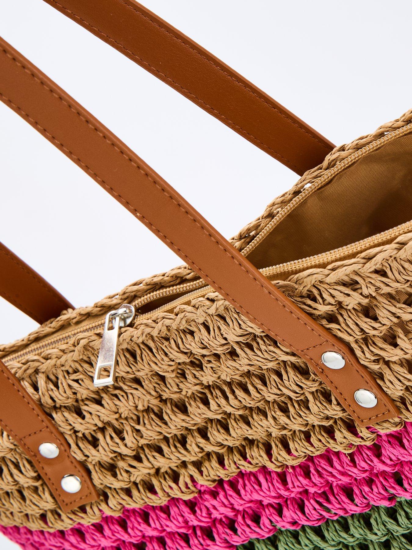 Image 4 of 6 of PIECES Pckiki Shopper - Beige