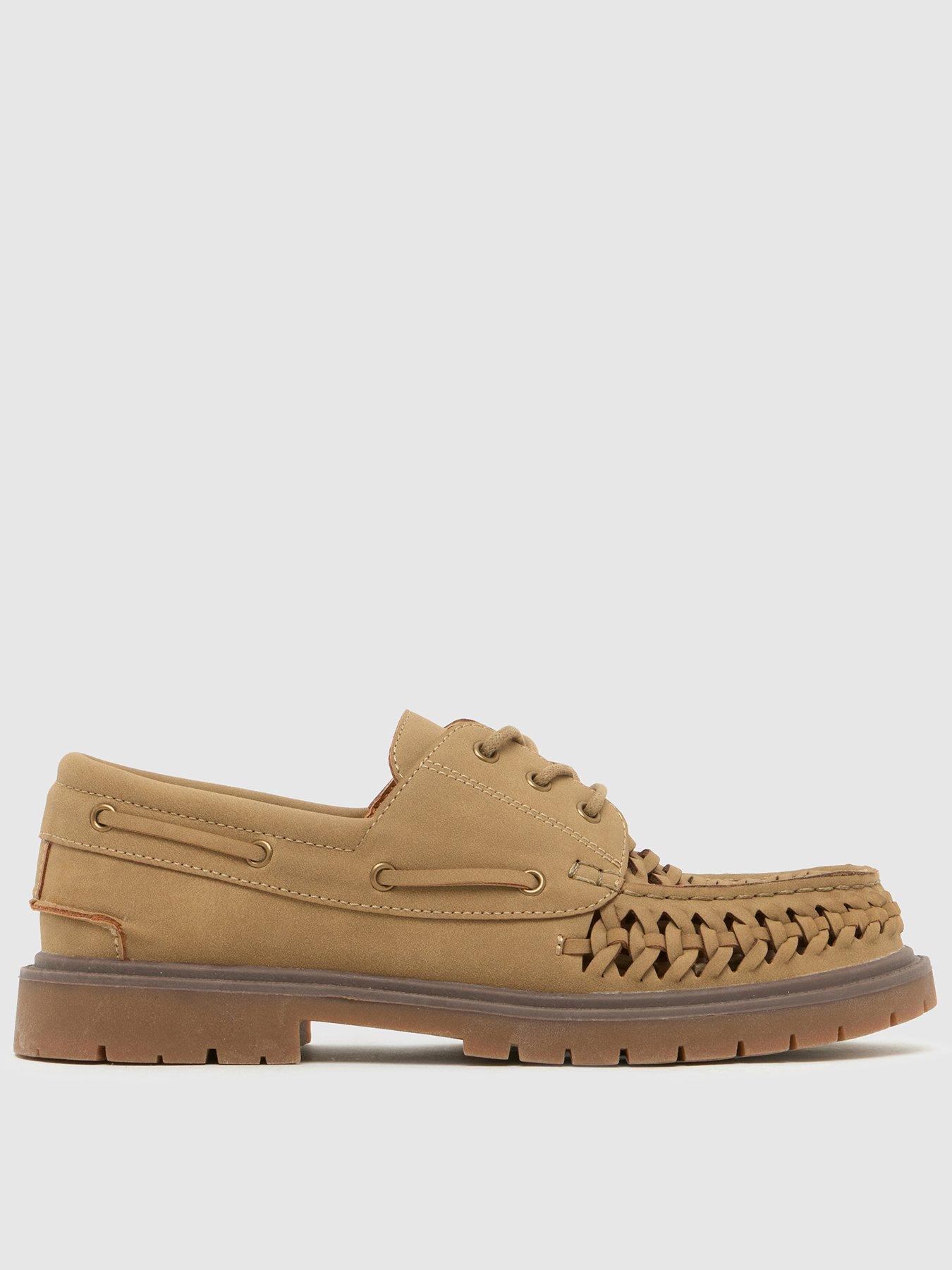 Schuh Youth Lonely Woven Lace Up - Brown