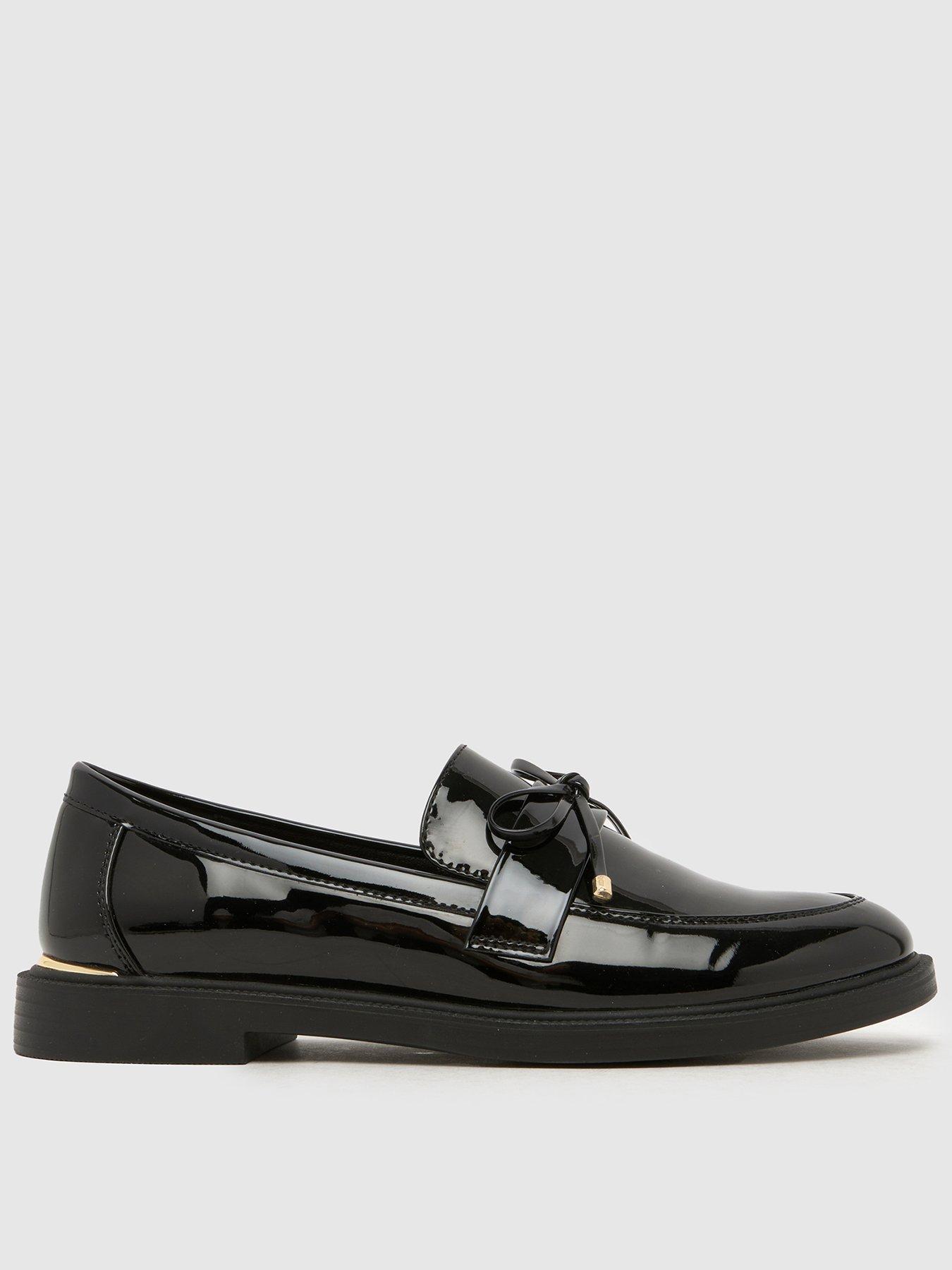 Schuh Youth Bts Liking Tassel Bow Loafer - Black