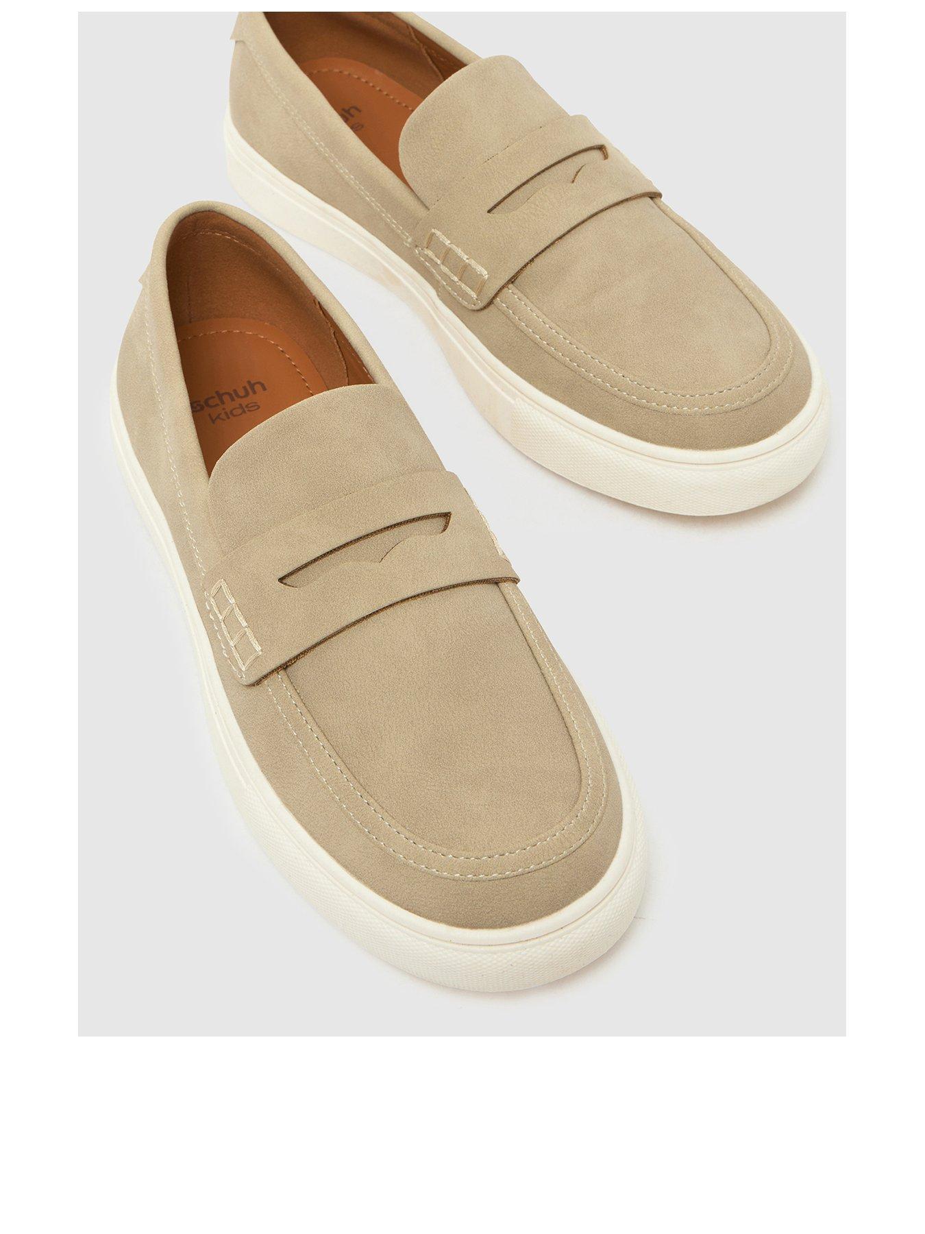 Image 3 of 4 of Schuh Youth Loudest White Sole Loafer - Grey