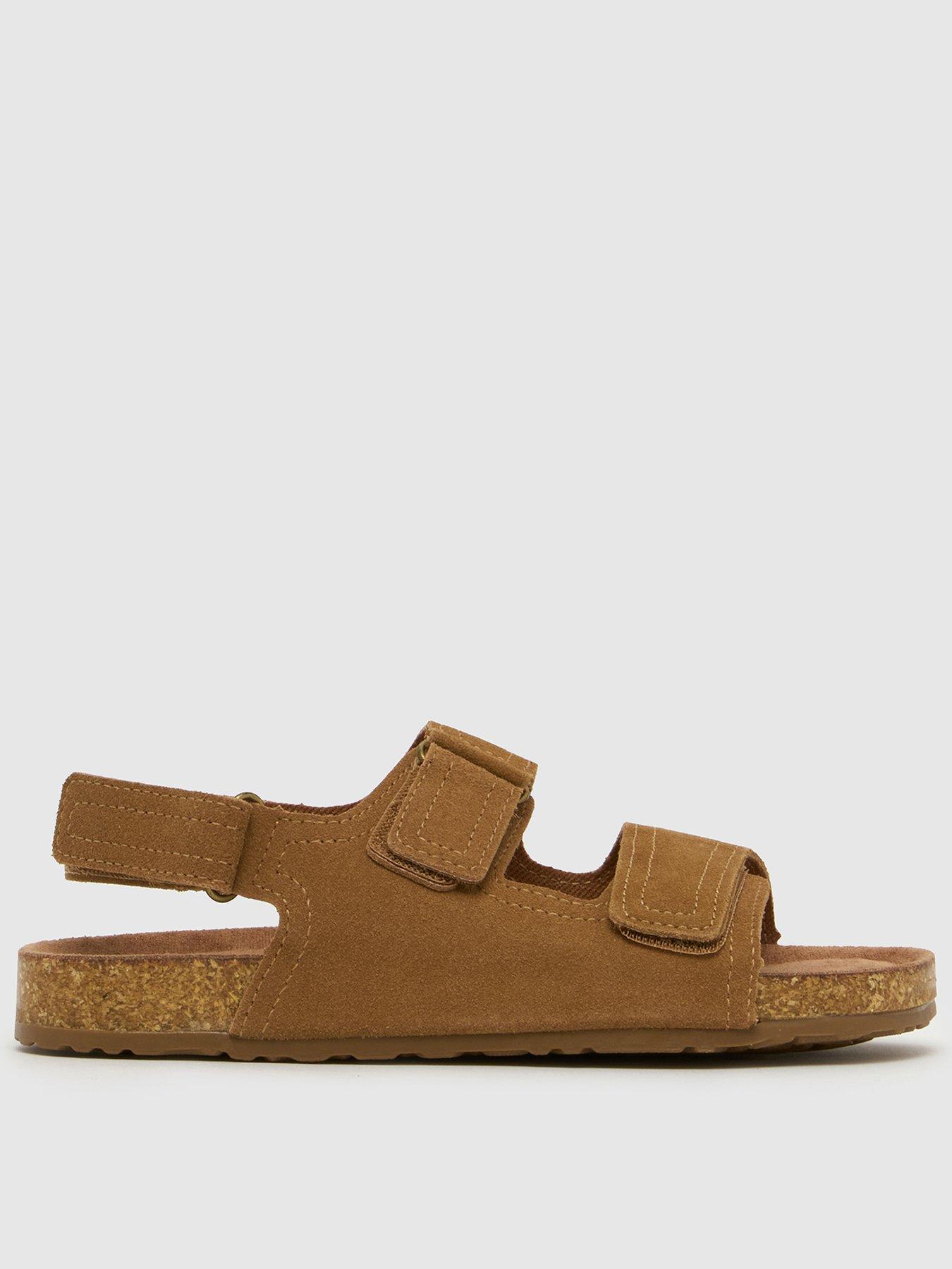 Schuh Youth Turtle Footbed Sandals - Brown