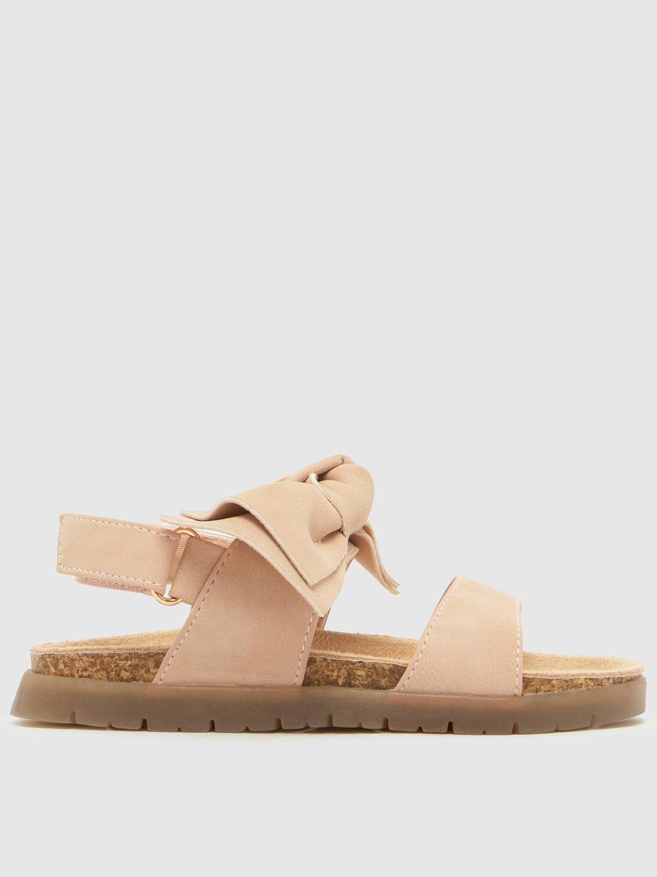 Schuh Toddler Tartan Bow Footbed Sandal