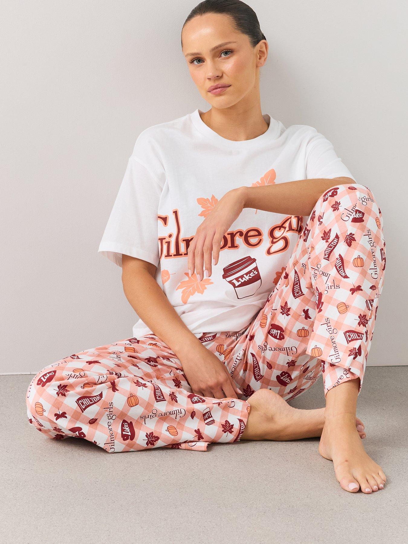 The Very Collection Gilmore Girls Short Sleeve Pyjamas - Multi