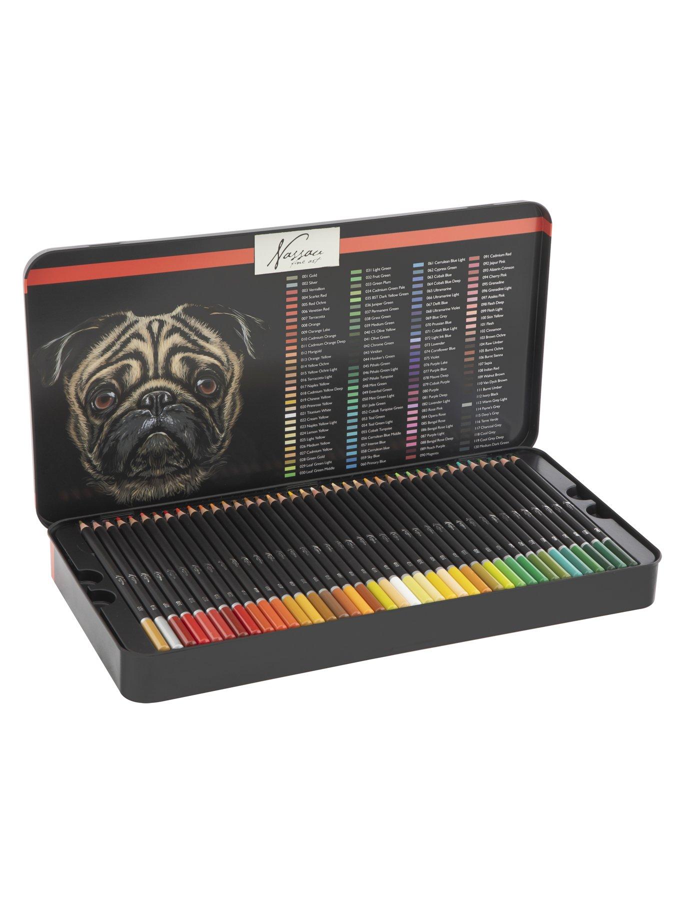 Image 6 of 6 of Coloured pencils, 120 pcs in tin box