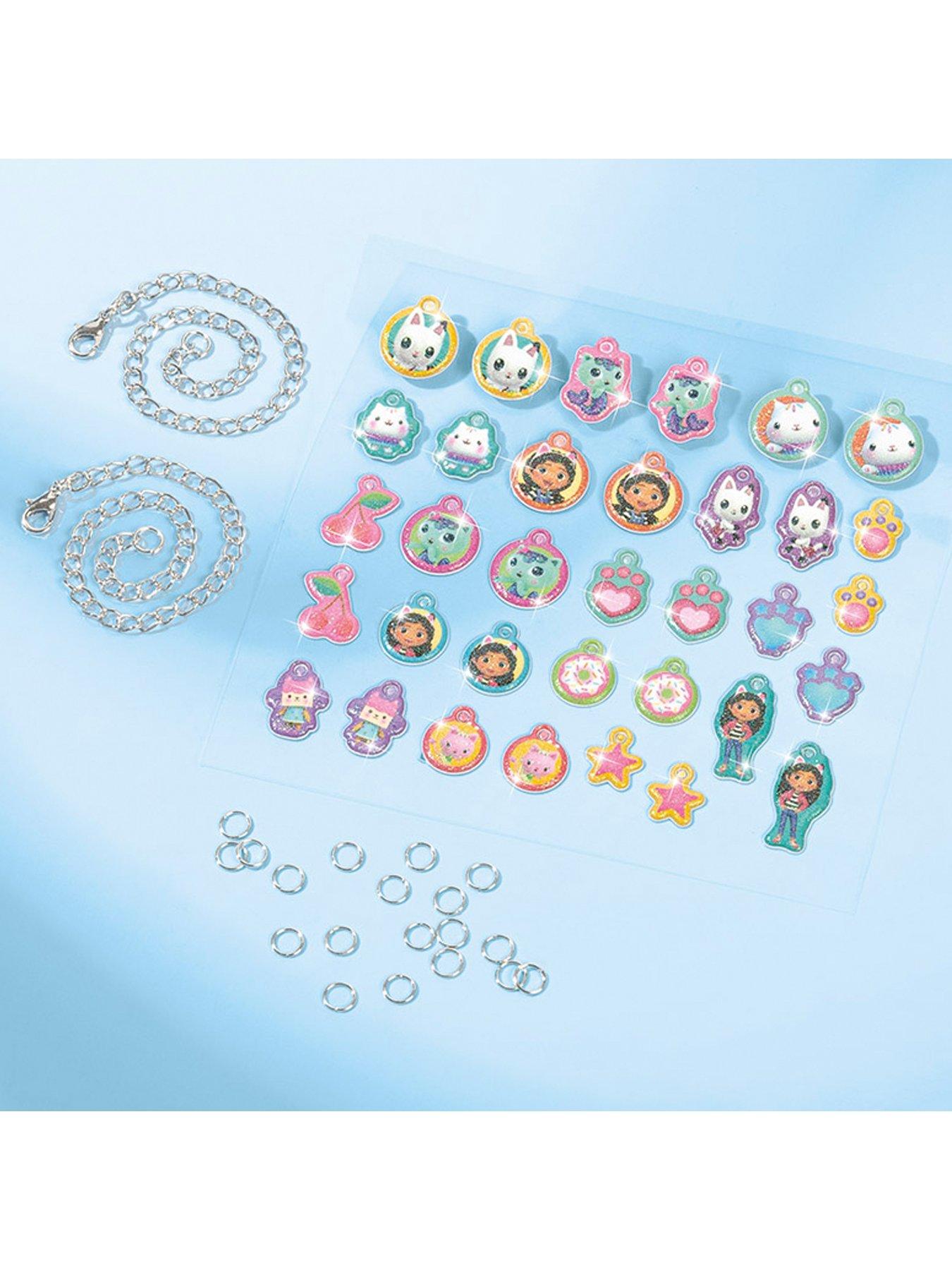  image of gabbys-dollhouse-glitter-charm-bracelets
