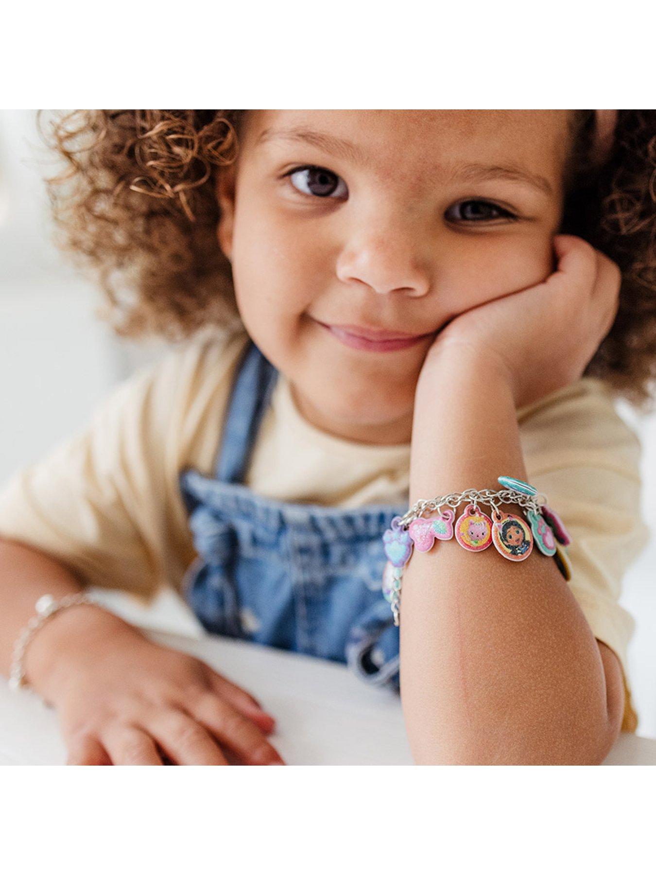  image of gabbys-dollhouse-glitter-charm-bracelets