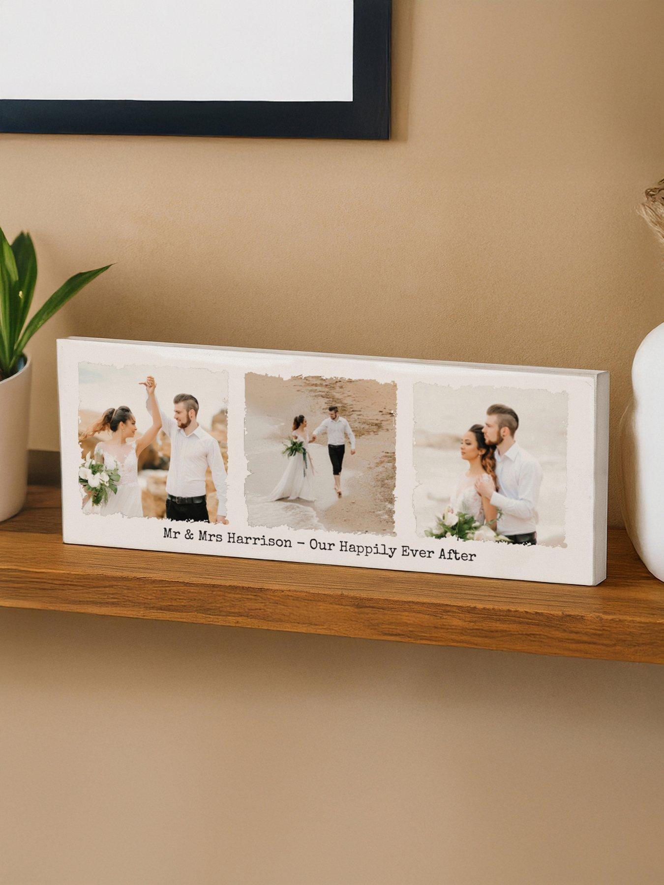 Image 2 of 3 of The Personalised Memento Company Personalised Photo Upload Wooden Ornament