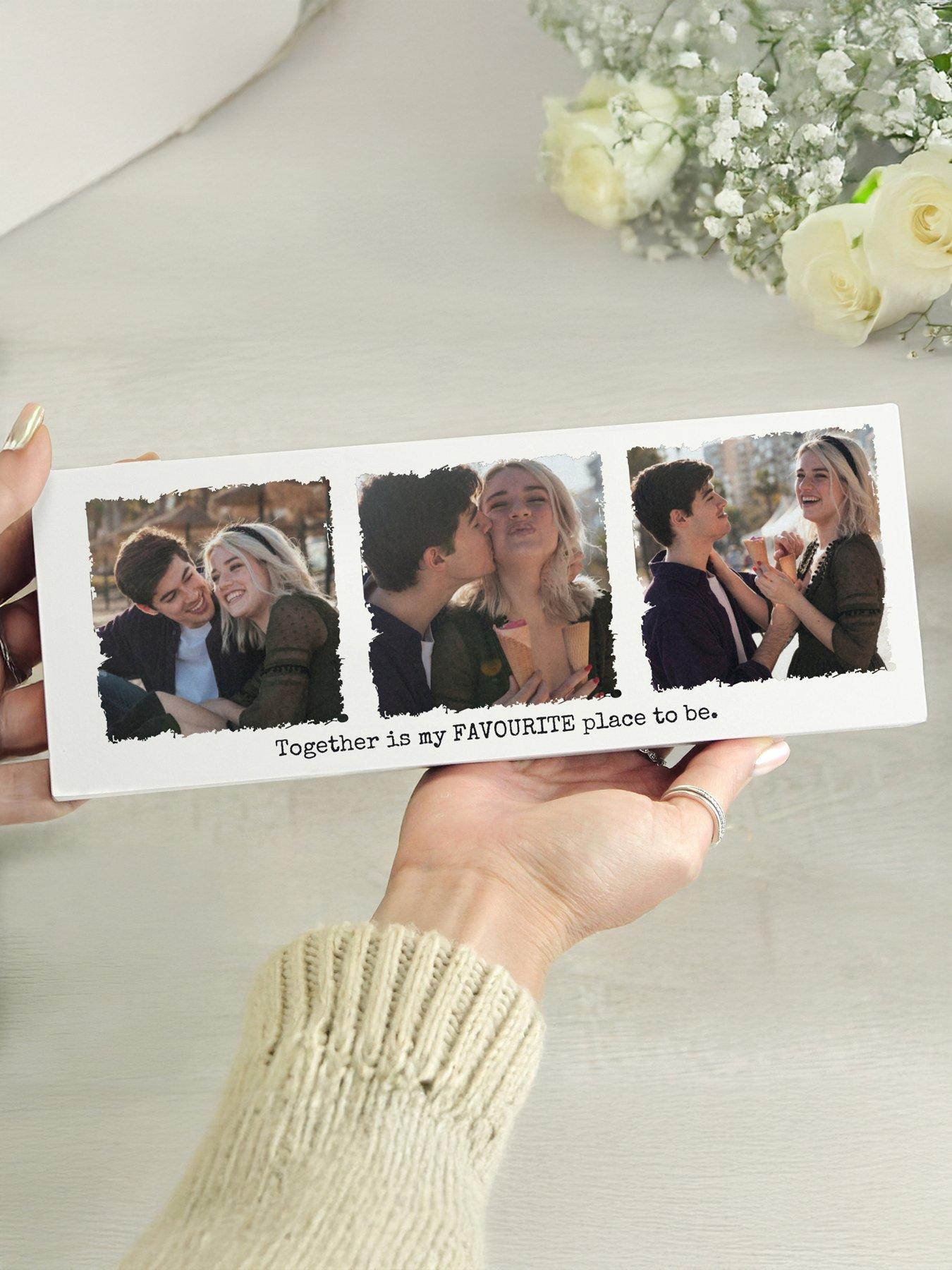 Image 3 of 3 of The Personalised Memento Company Personalised Photo Upload Wooden Ornament