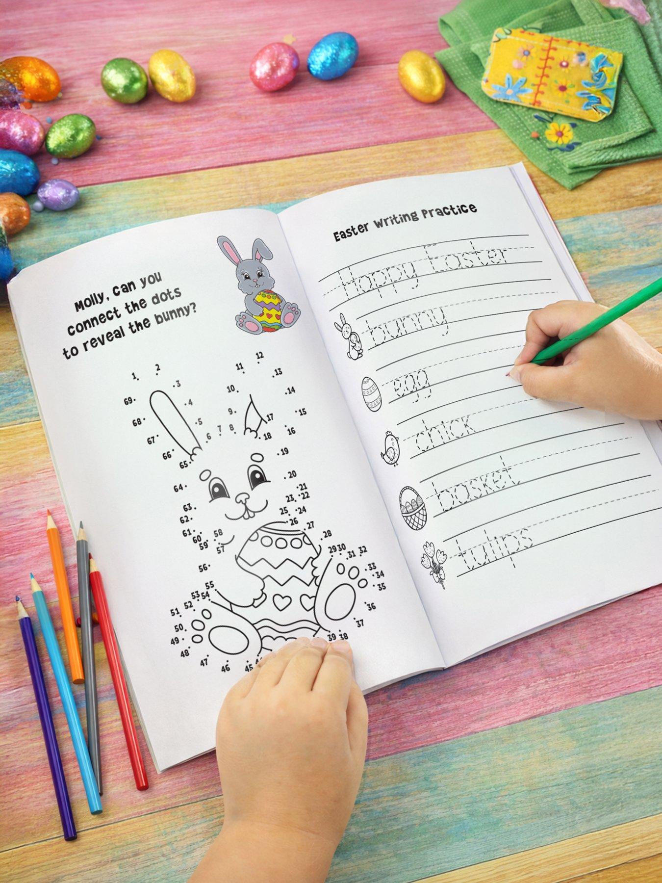  image of the-personalised-memento-company-personalised-easter-activity-book