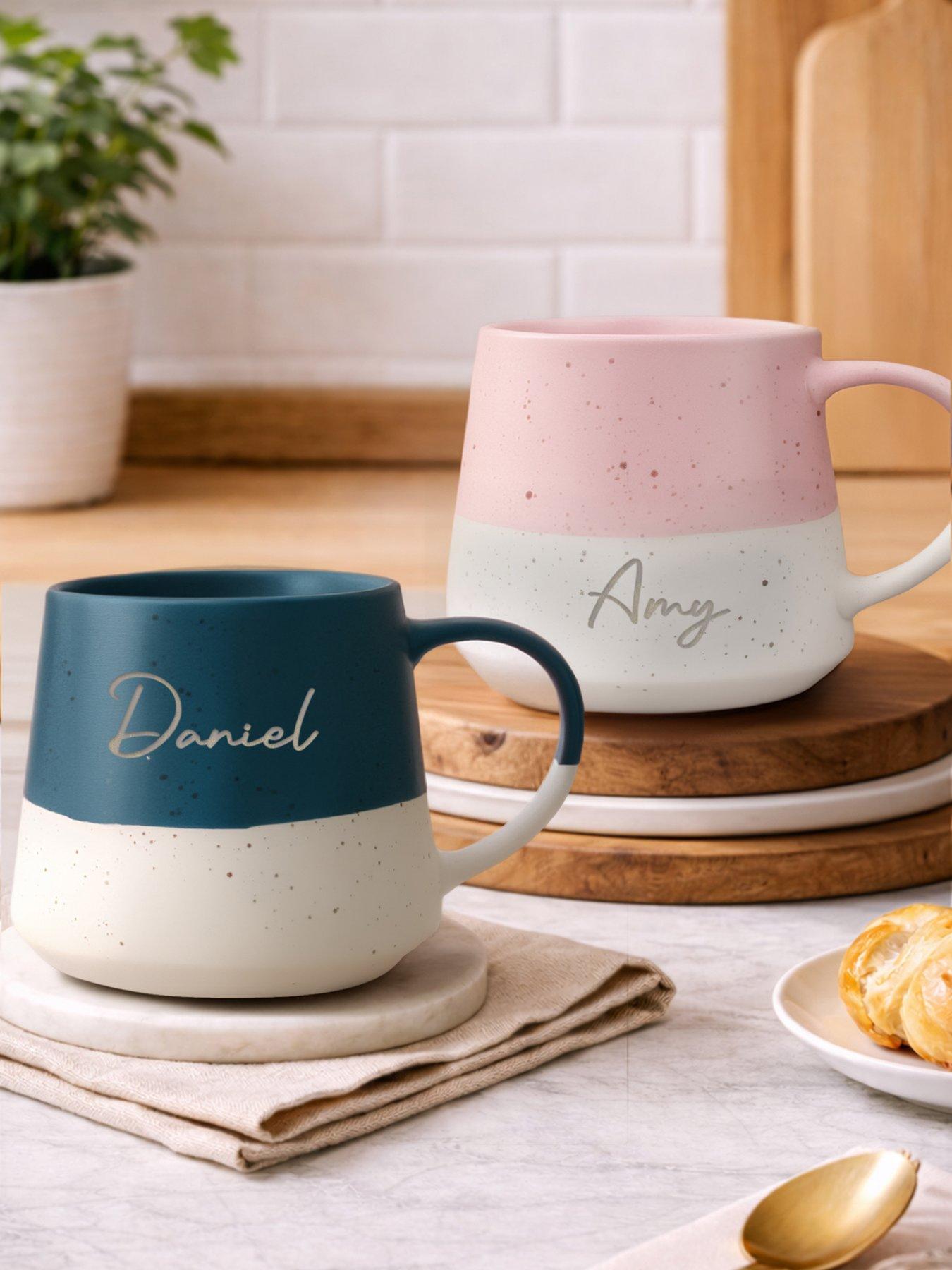 Image 2 of 2 of The Personalised Memento Company Personalised Speckled Mug