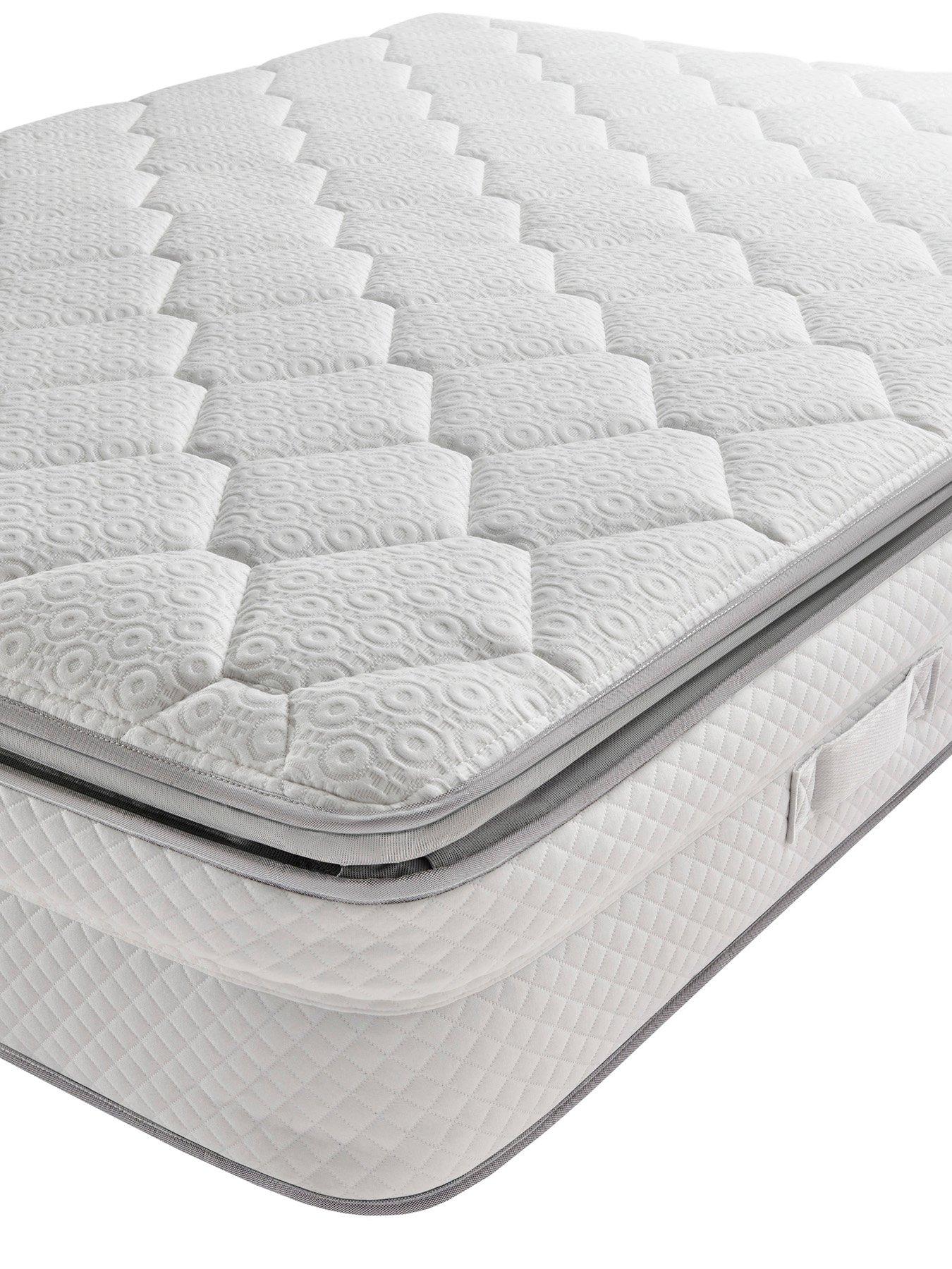  image of silentnight-memory-2000-pillowtop-mattress-express-delivery-available