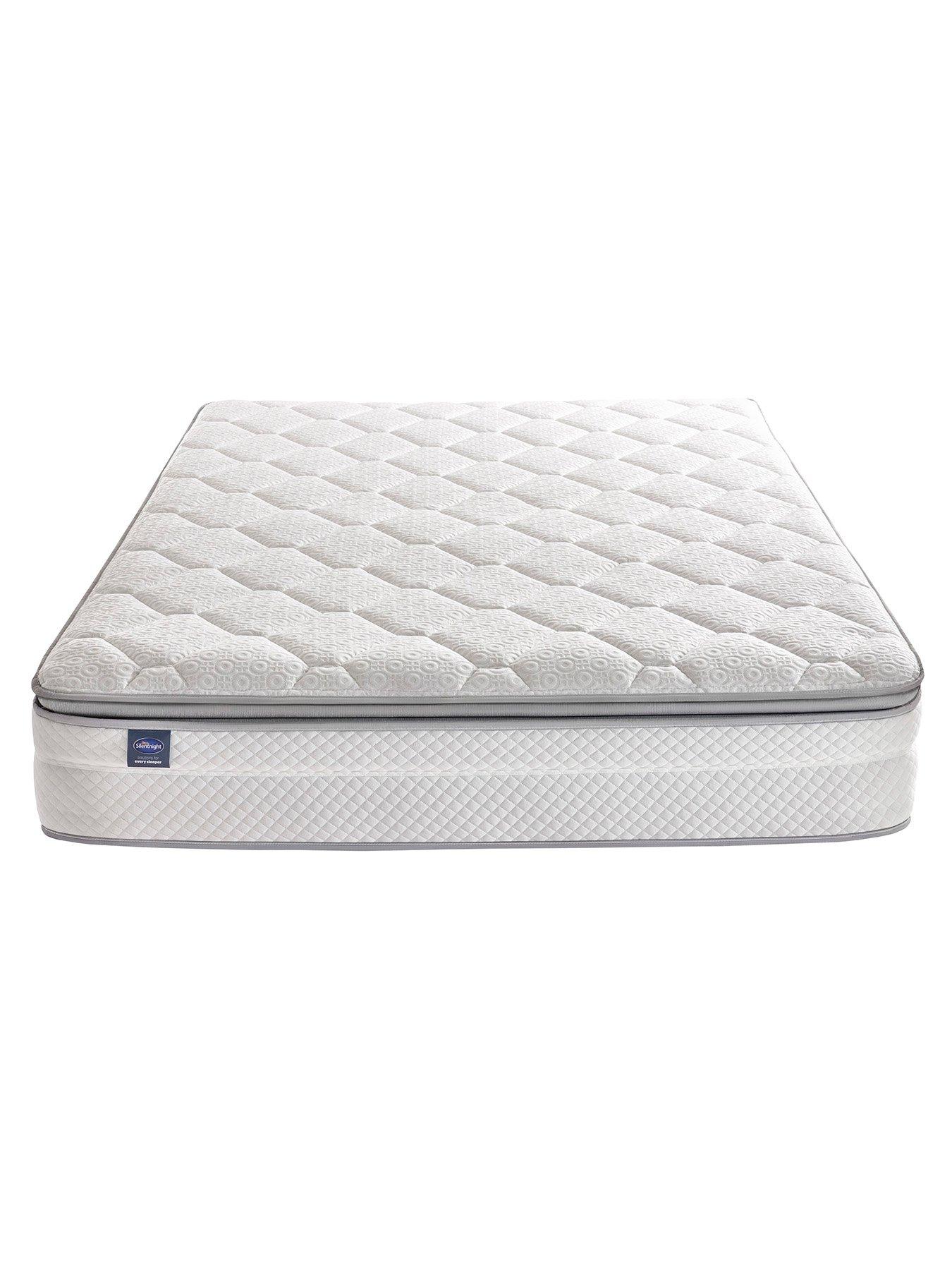  image of silentnight-memory-2000-pillowtop-mattress-express-delivery-available