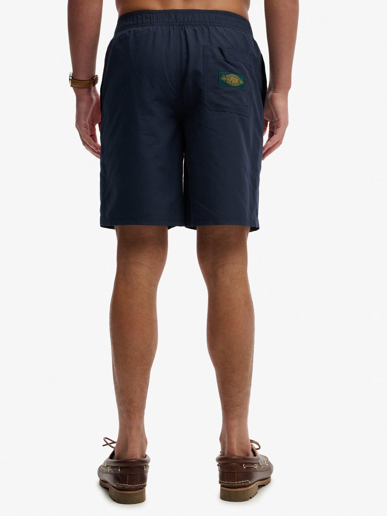 stillFront image of superdry-logo-19-inch-boardshorts-navy