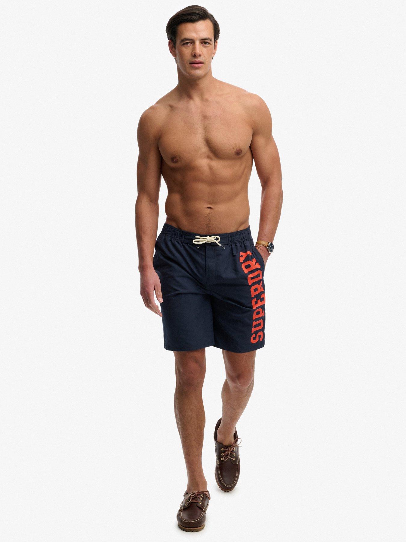  image of superdry-logo-19-inch-boardshorts-navy