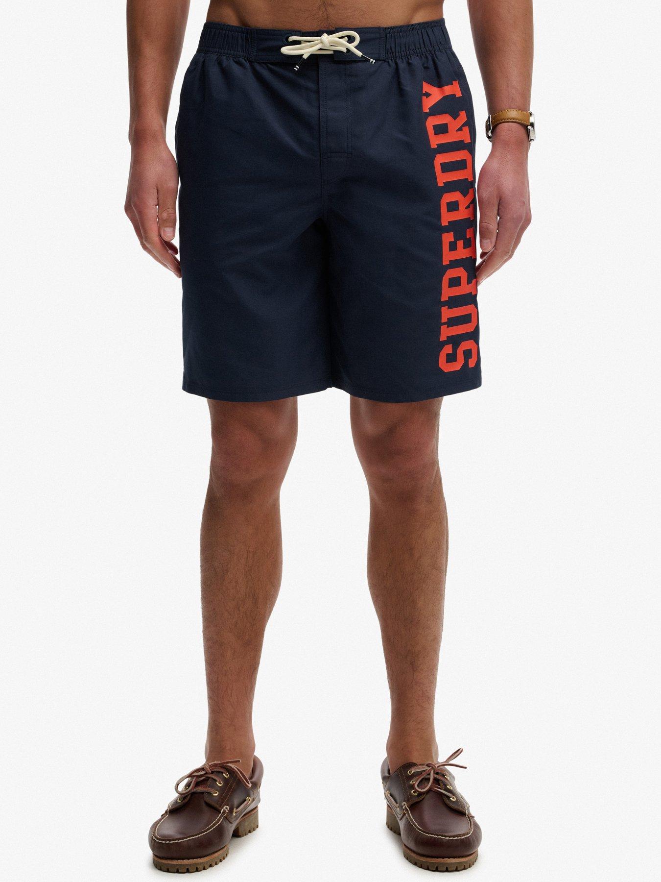  image of superdry-logo-19-inch-boardshorts-navy