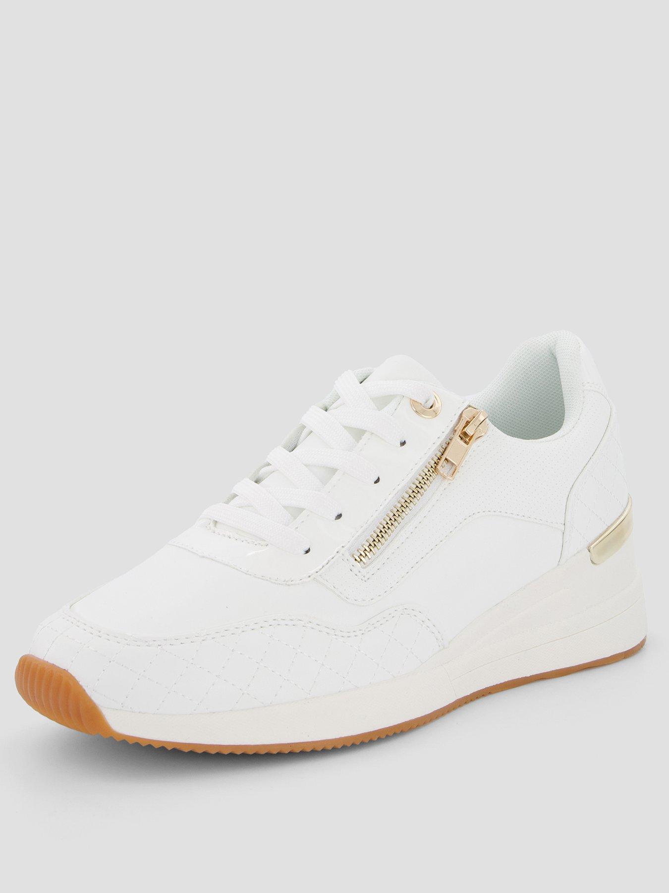 Image 2 of 7 of The Very Collection Wedge Trainer - White