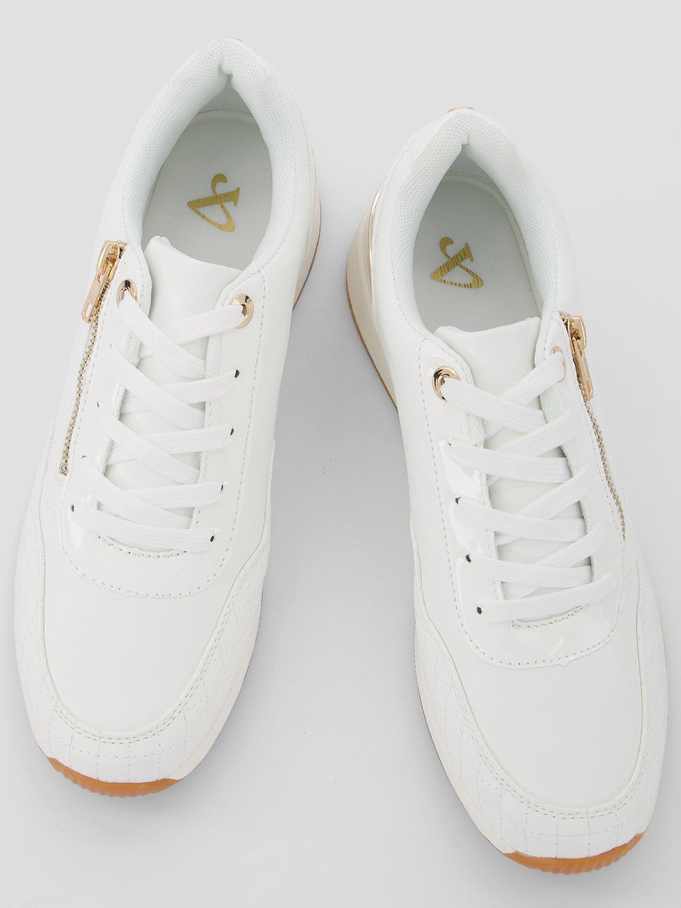 Image 3 of 7 of The Very Collection Wedge Trainer - White
