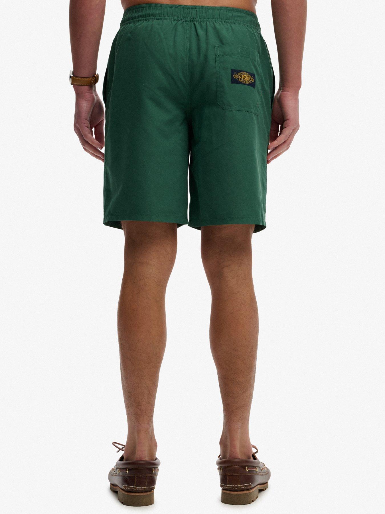 Image 2 of 7 of Superdry Logo 19-Inch Boardshorts - Green