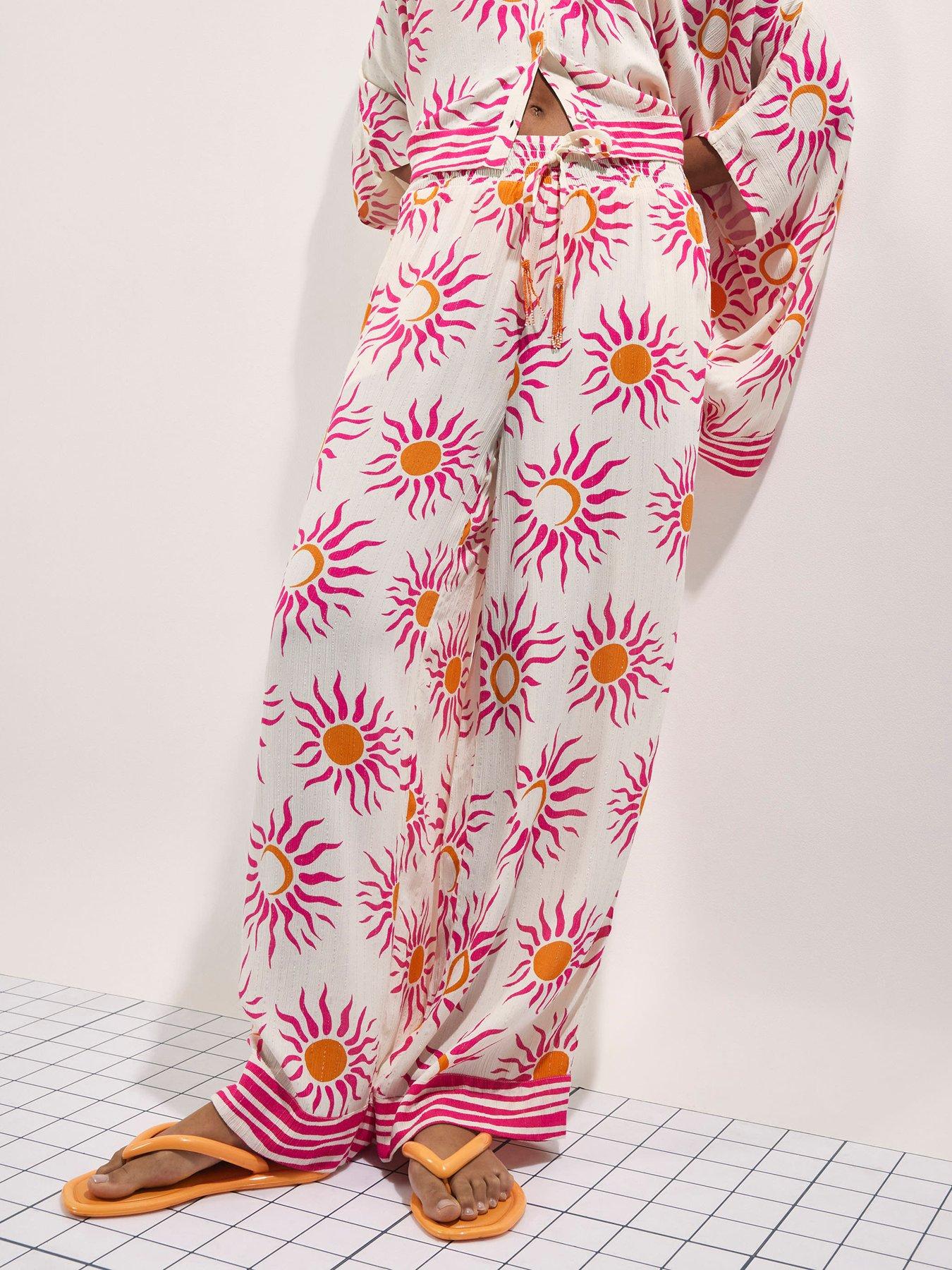 river-island-wide-leg-sun-print-trouser-white