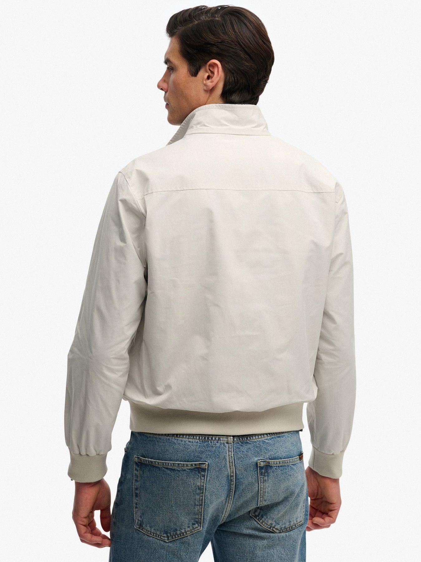 stillFront image of superdry-classic-harrington-jacket-grey