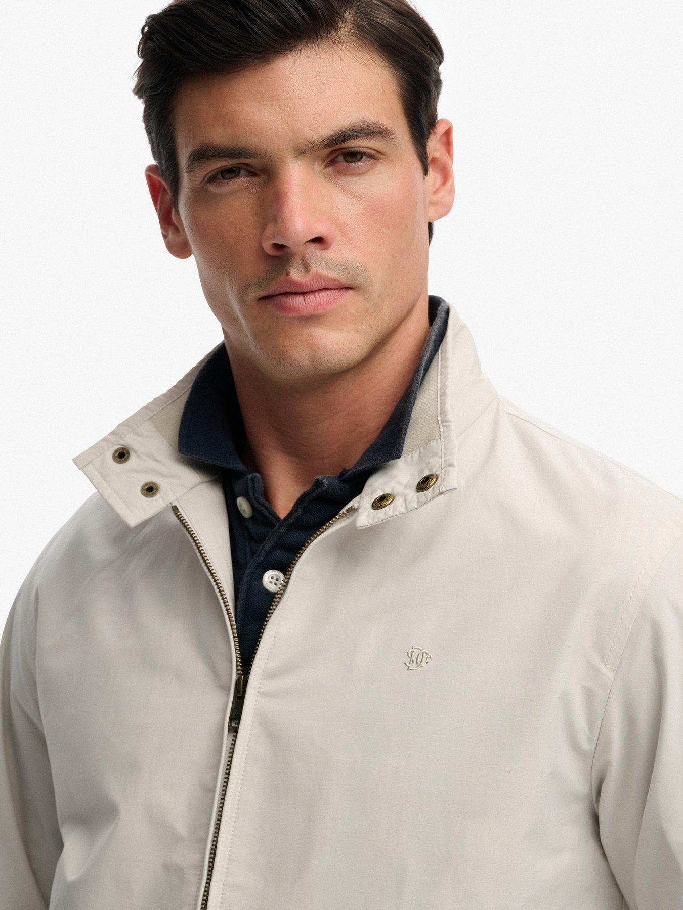  image of superdry-classic-harrington-jacket-grey