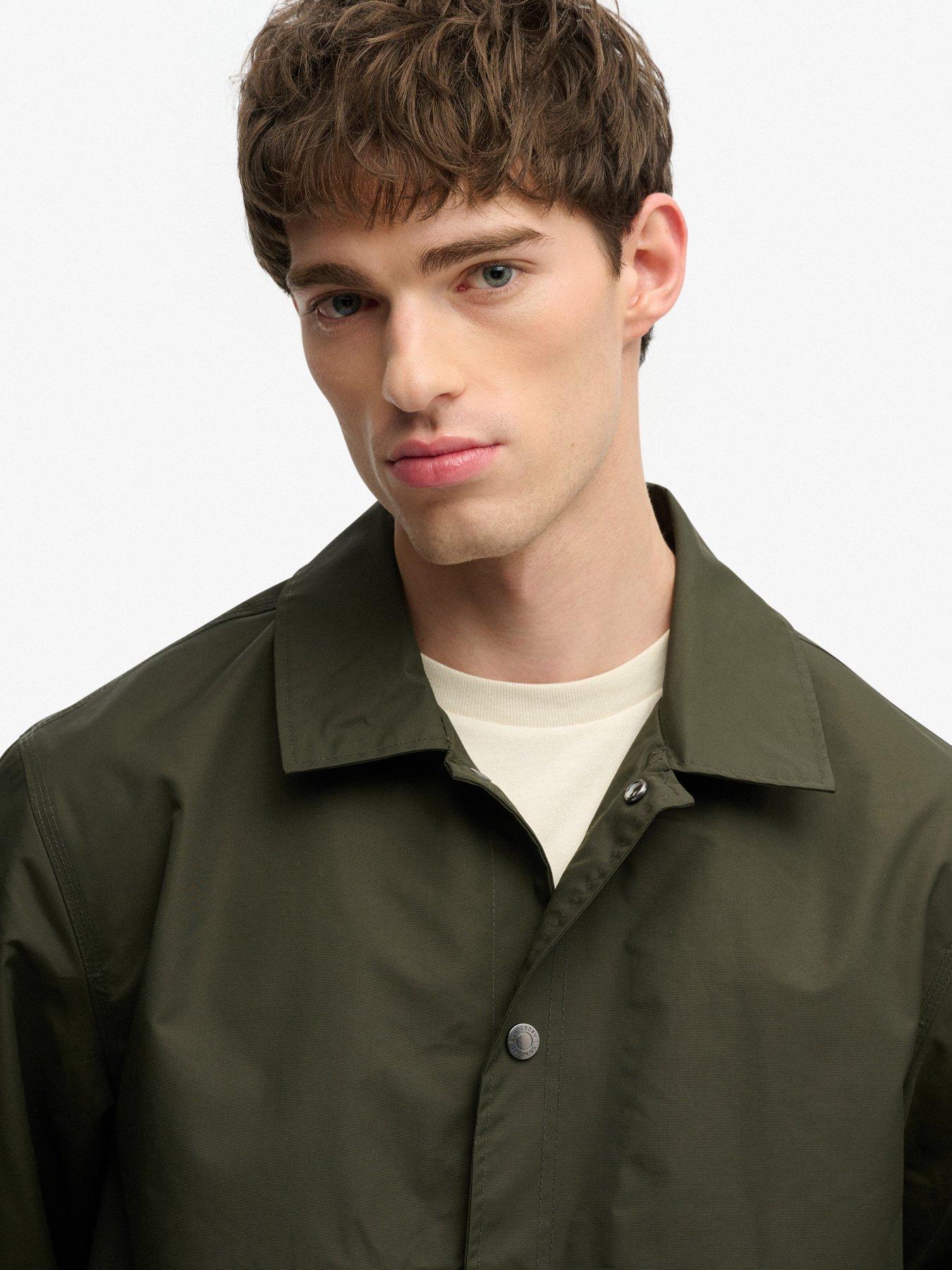 Image 4 of 6 of Superdry Surplus Otto Coach Jacket - Dark Green