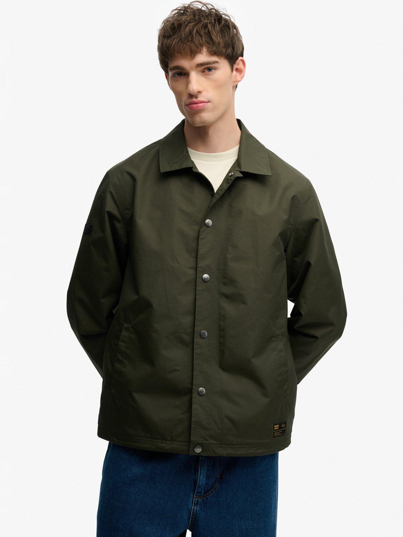 Image 5 of 6 of Superdry Surplus Otto Coach Jacket - Dark Green