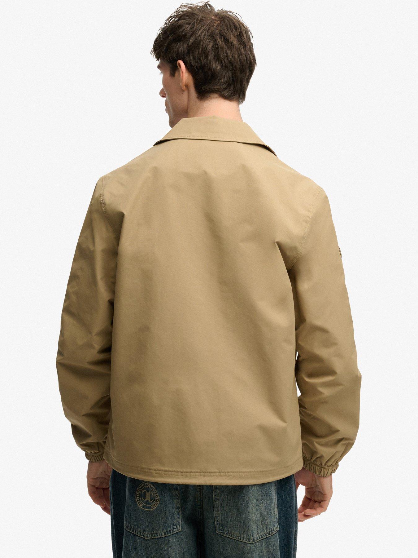 Image 2 of 7 of Superdry Surplus Otto Coach Jacket - Beige