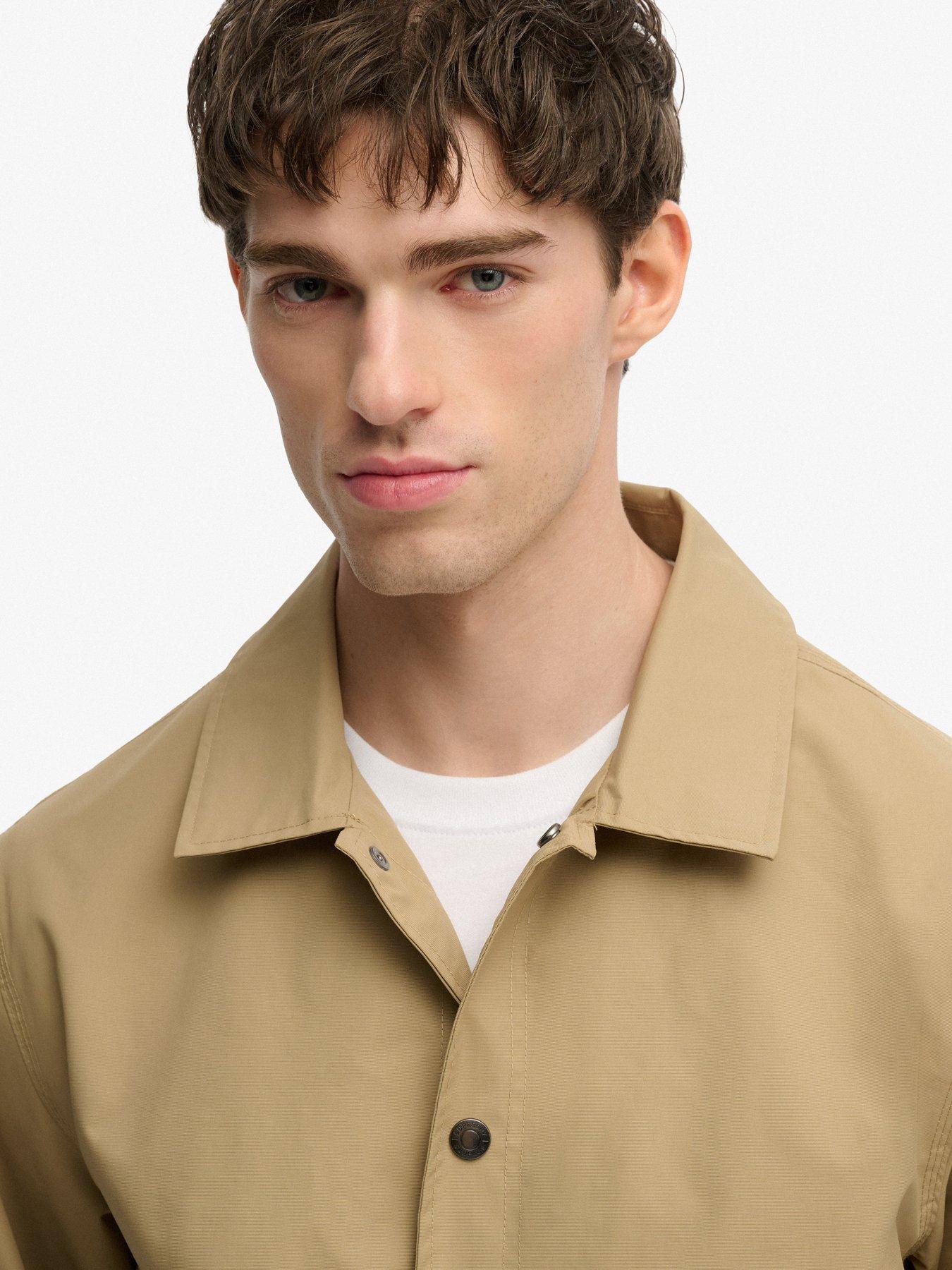 Image 4 of 7 of Superdry Surplus Otto Coach Jacket - Beige