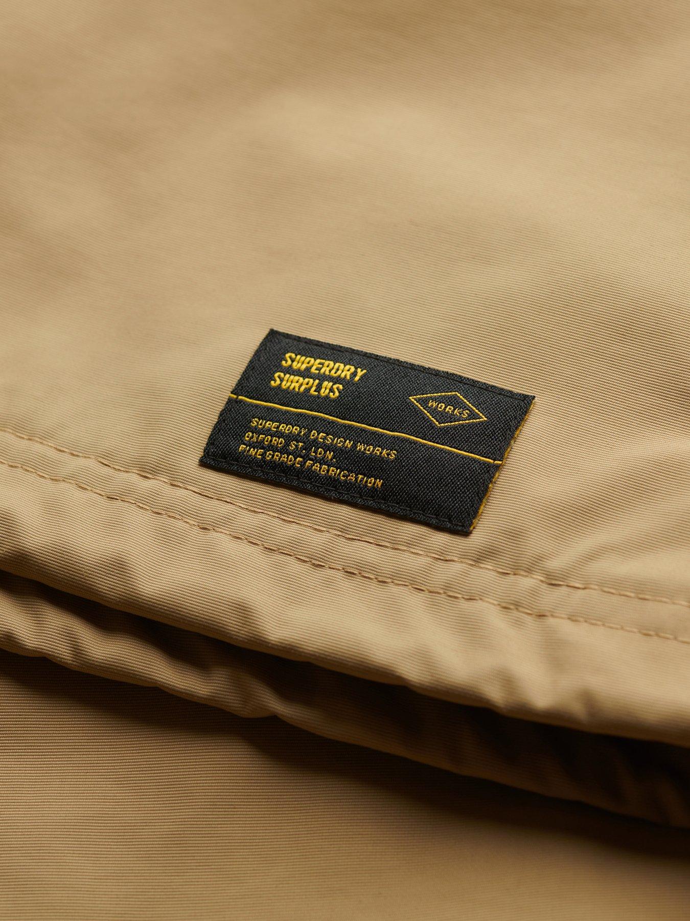 Image 7 of 7 of Superdry Surplus Otto Coach Jacket - Beige
