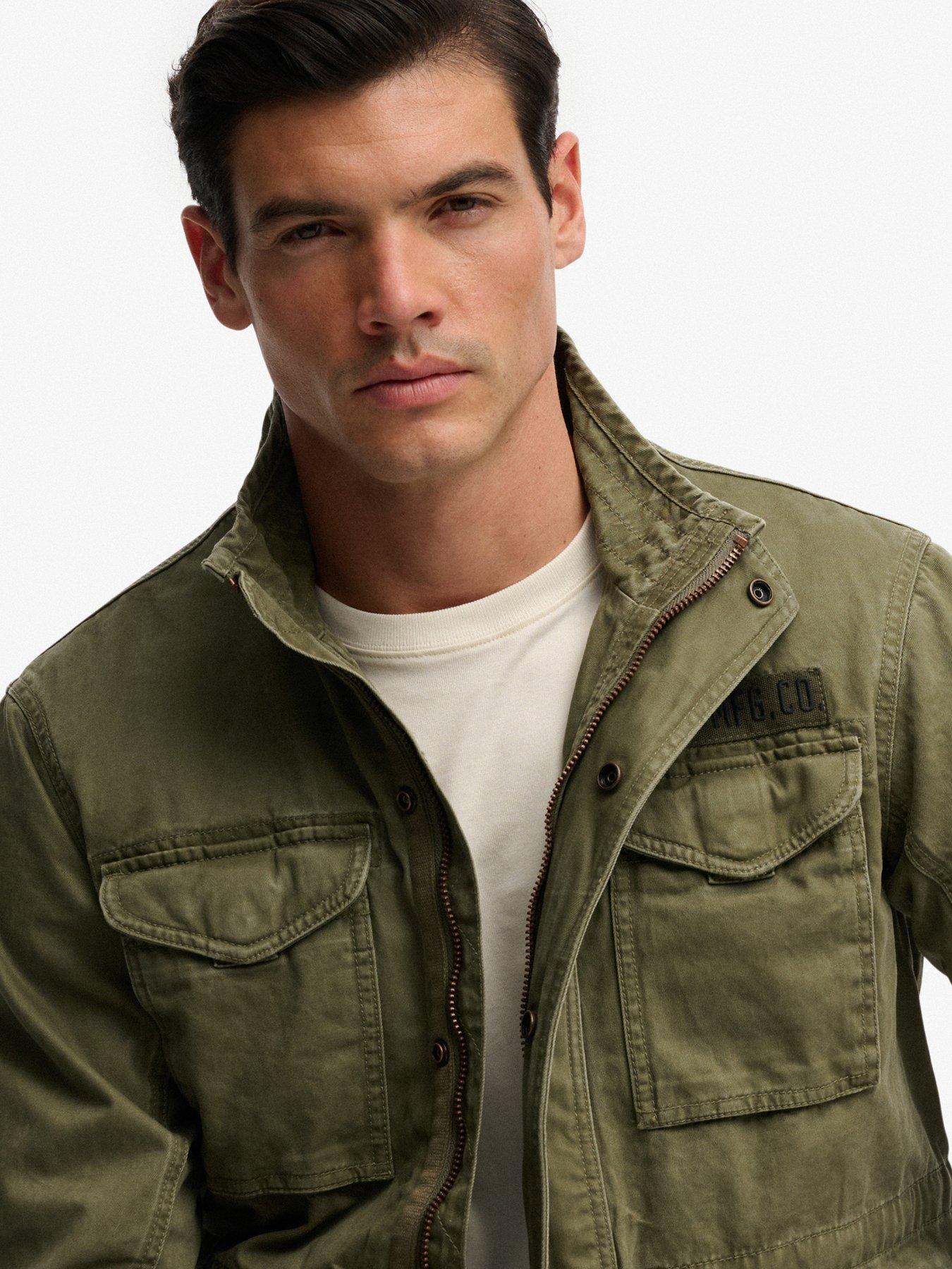 Image 4 of 6 of Superdry M65 Military Jacket - Green