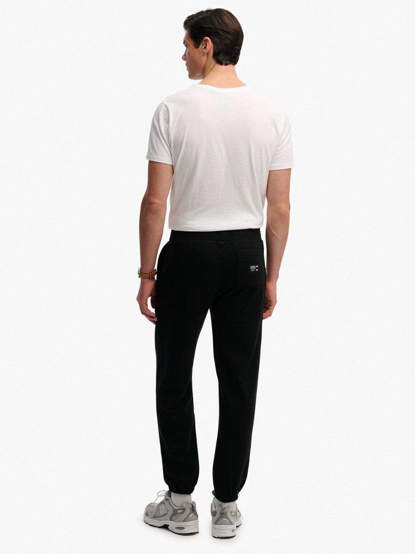 Image 4 of 6 of Superdry Essential Logo Classic Joggers - Black