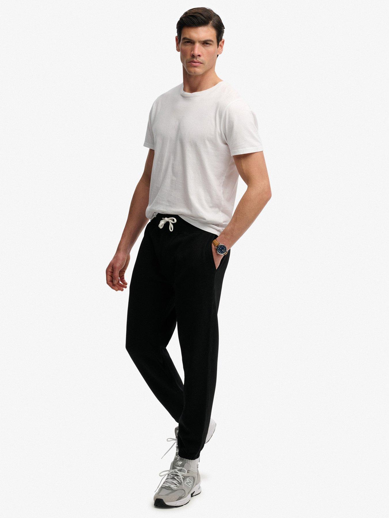 Image 5 of 6 of Superdry Essential Logo Classic Joggers - Black