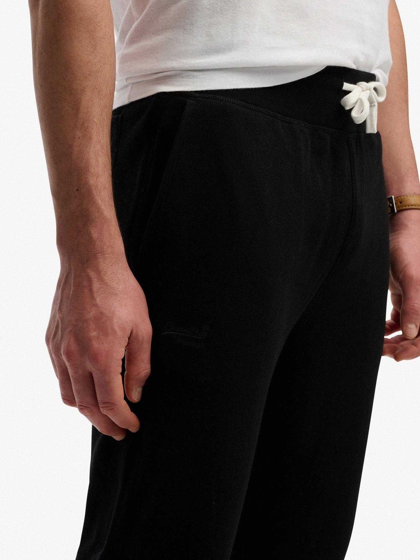 Image 6 of 6 of Superdry Essential Logo Classic Joggers - Black