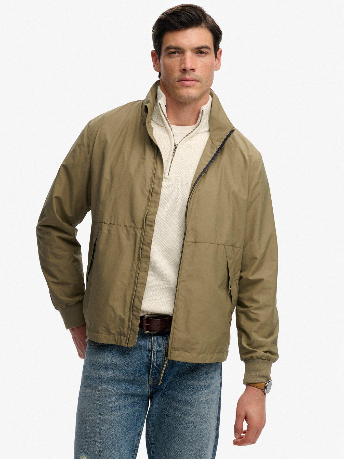  image of superdry-flyweight-sports-jacket-beige